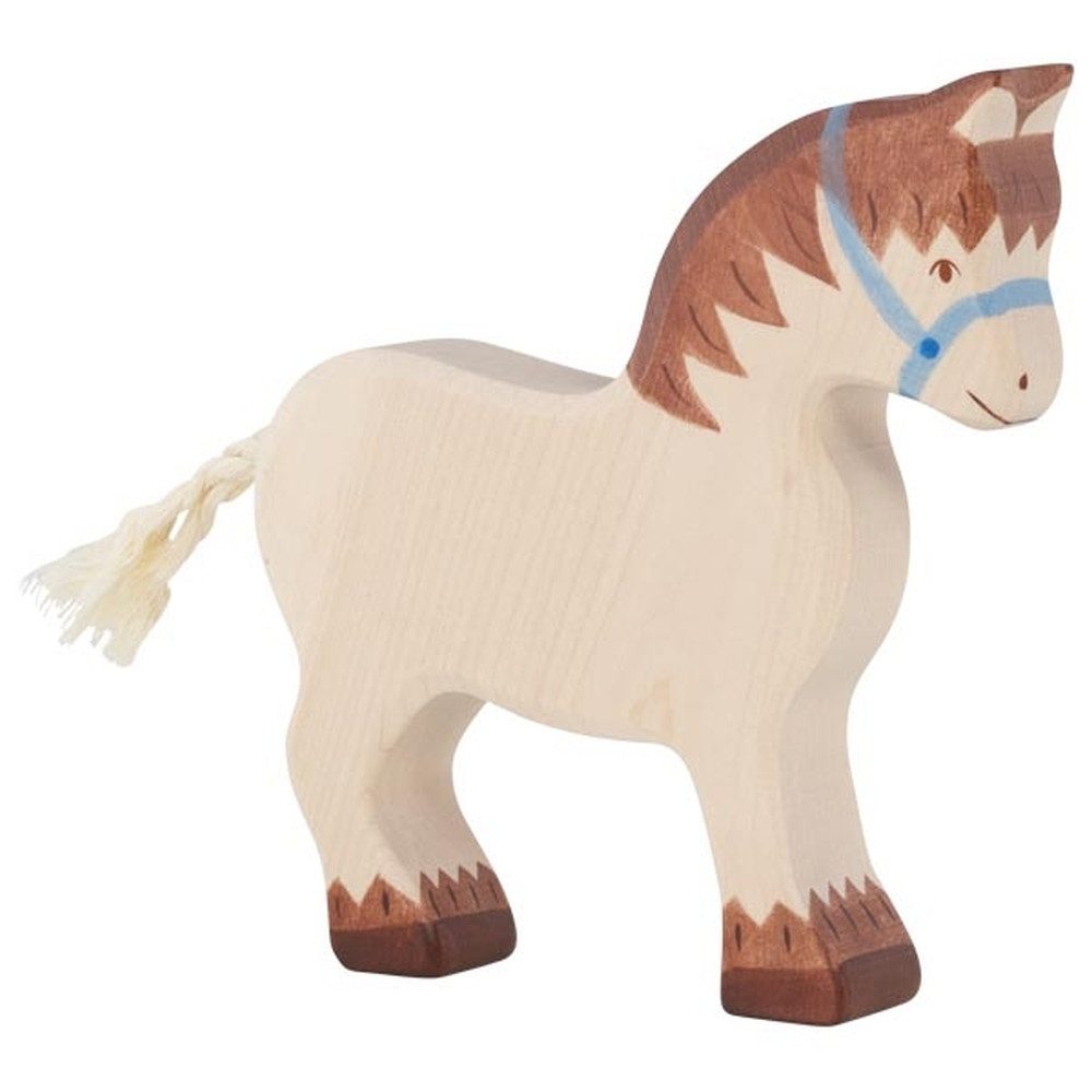 goki Spielfigur HOLZTIGER Zugpferd