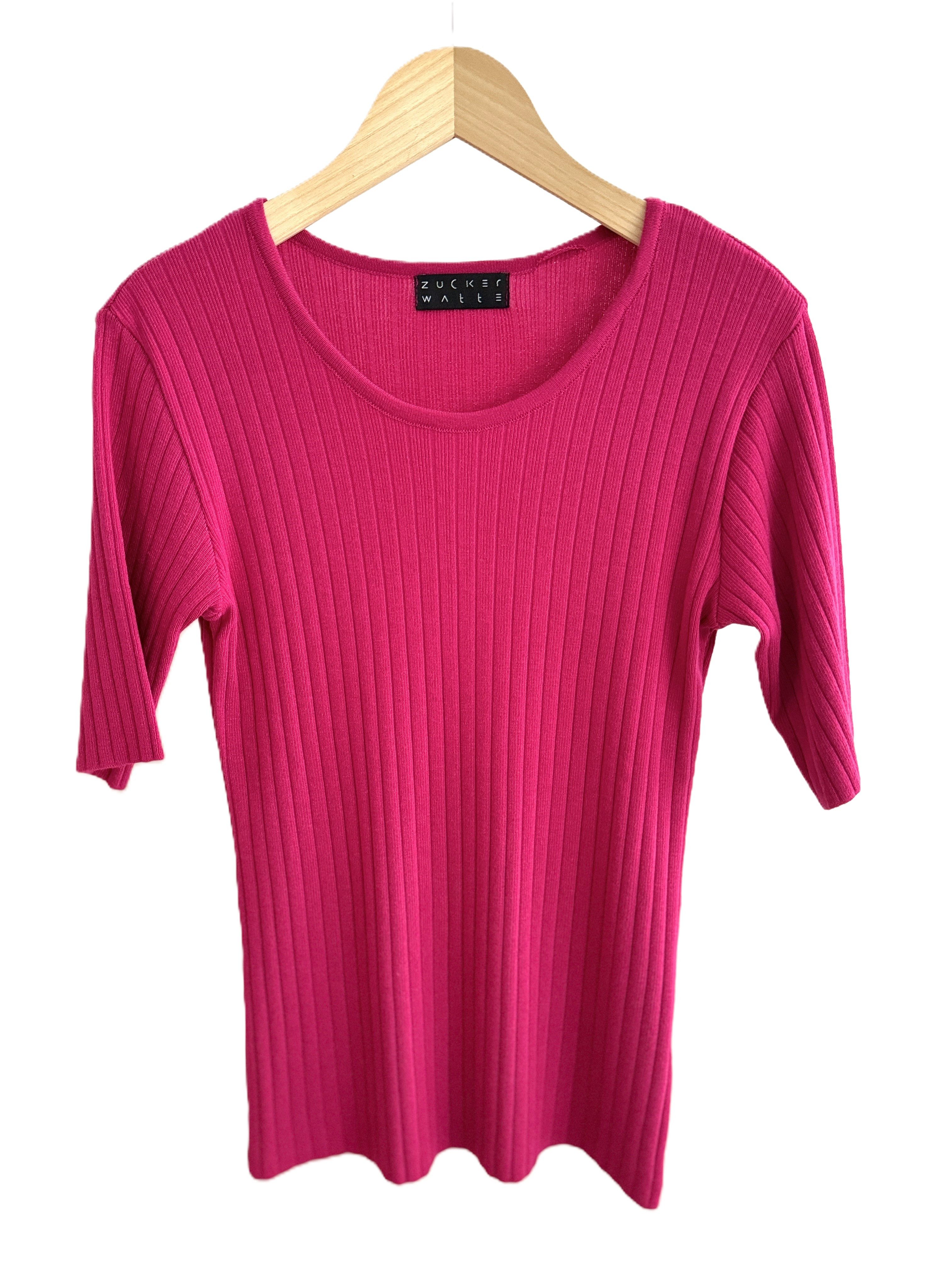 Zuckerwatte Strickpullover in Rippstrickoptik aus weicher günstig online kaufen