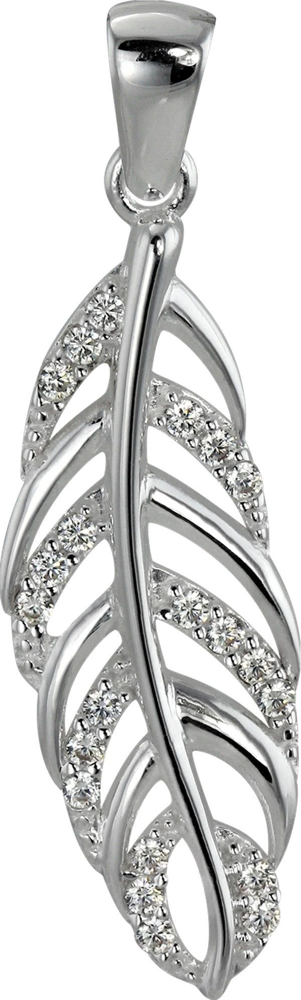 SilberDream Kettenanhänger SilberDream Ketten-Anhänger Feder 925er Silber Z günstig online kaufen