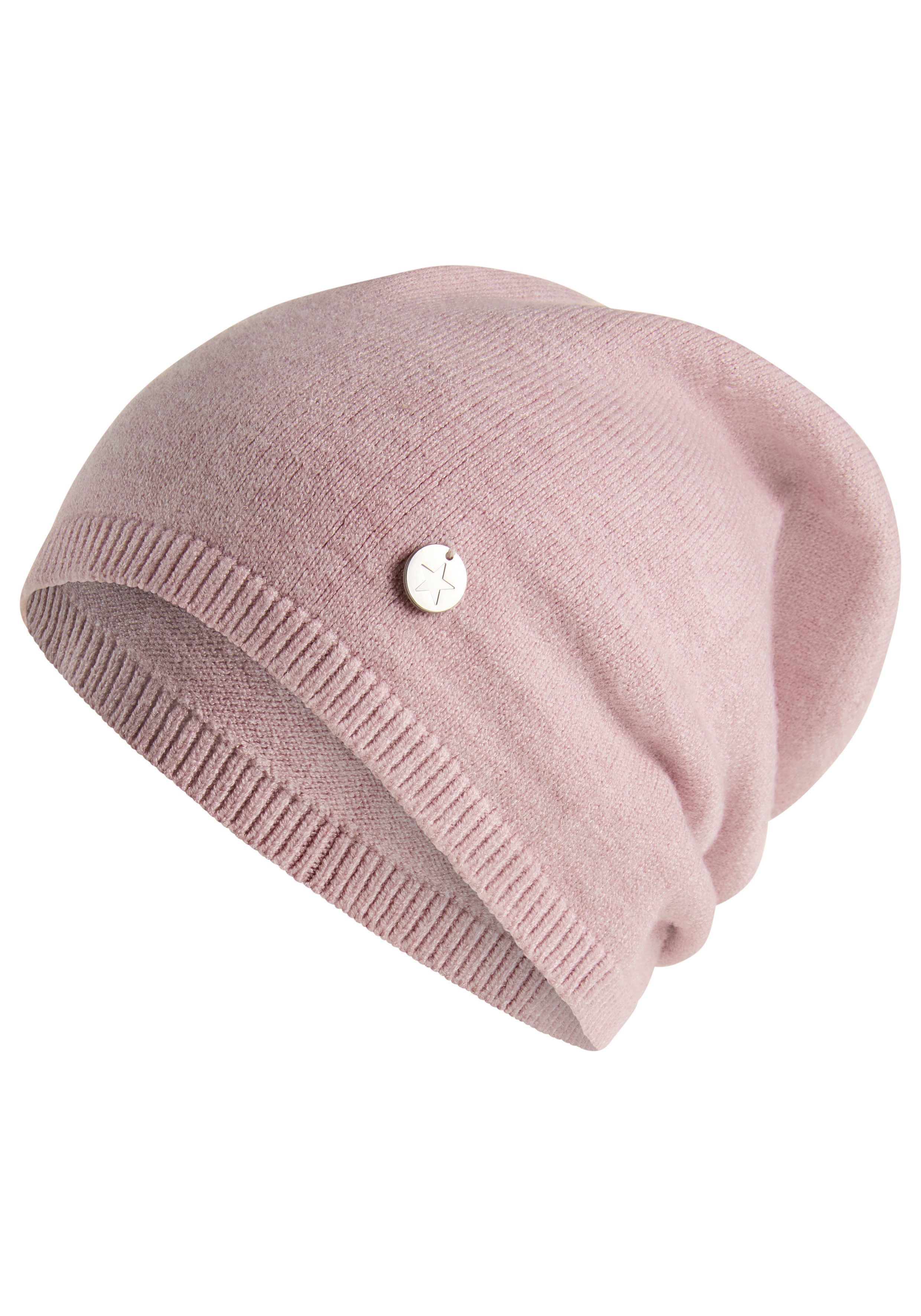 Laura Scott Beanie mit modischen Rippenabschlüssen - NEW. Reduzierter Preis € 10,49. Unverbindliche Preisempfehlung € 14,99, (€ 10,49 pro 1 Stk)