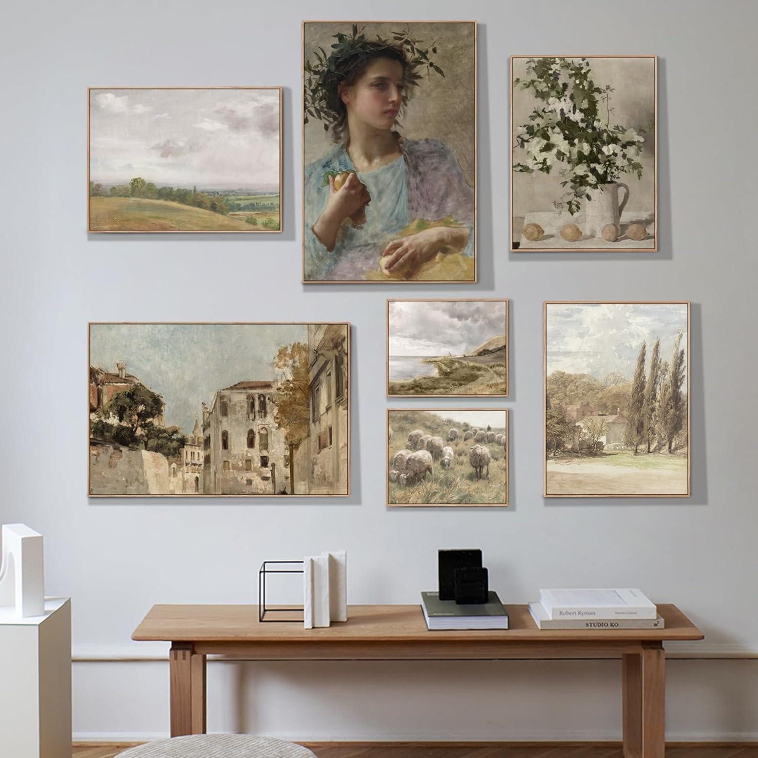 hyidecorart Bild mit Rahmen Leinwand Bilder günstig online kaufen