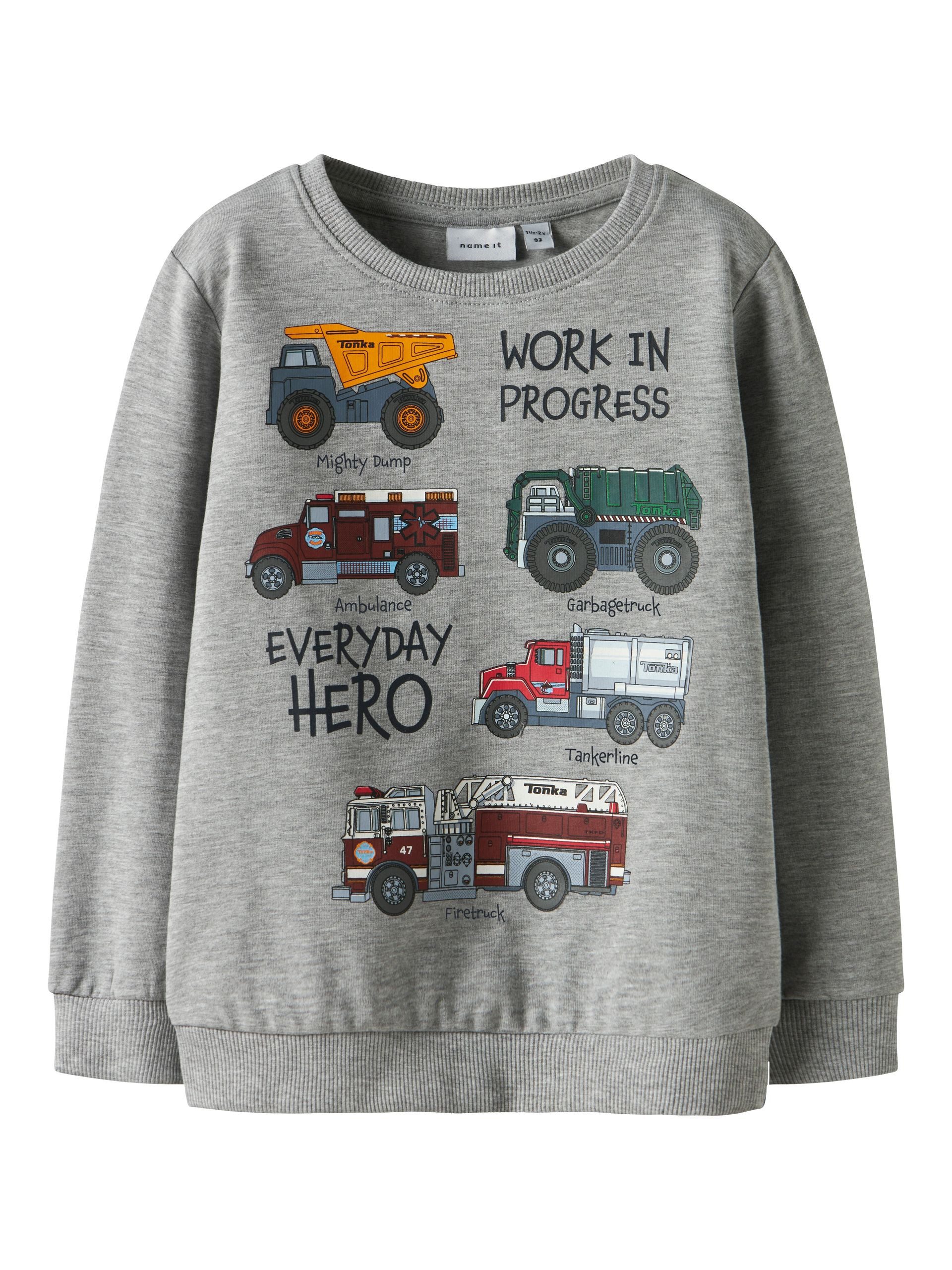 NAME IT NMMVIMO LS Sweat Bru Noos, Maglia Di Tuta Bambino, Pure Cashmere NAME IT NMMVIMO LS Sweat Bru Noos, Maglia Di Tuta Bambino, Pure Cashmere