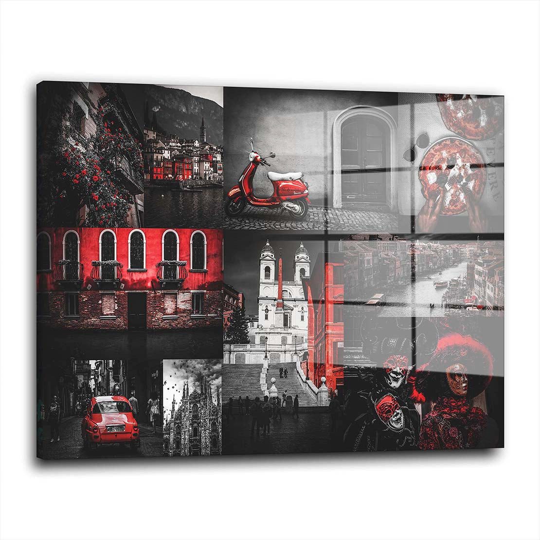Artedinoi Acrylglasbild Rom Venedig Acrylglasbild Wandbild Italien Fotografie Bu