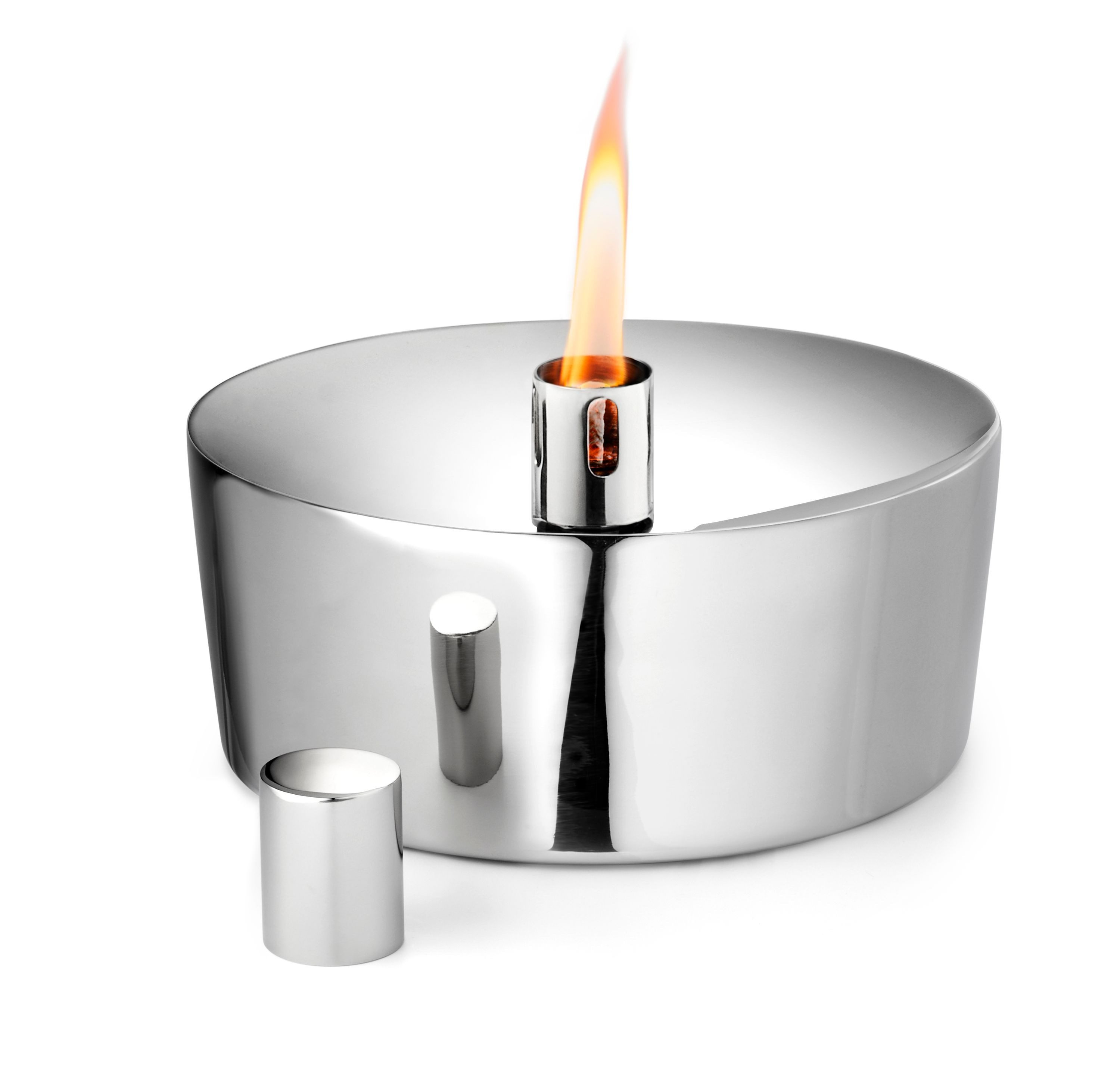 PHILIPPI Gartenfackel, Edelstahl, poliert, 17 cm (d)