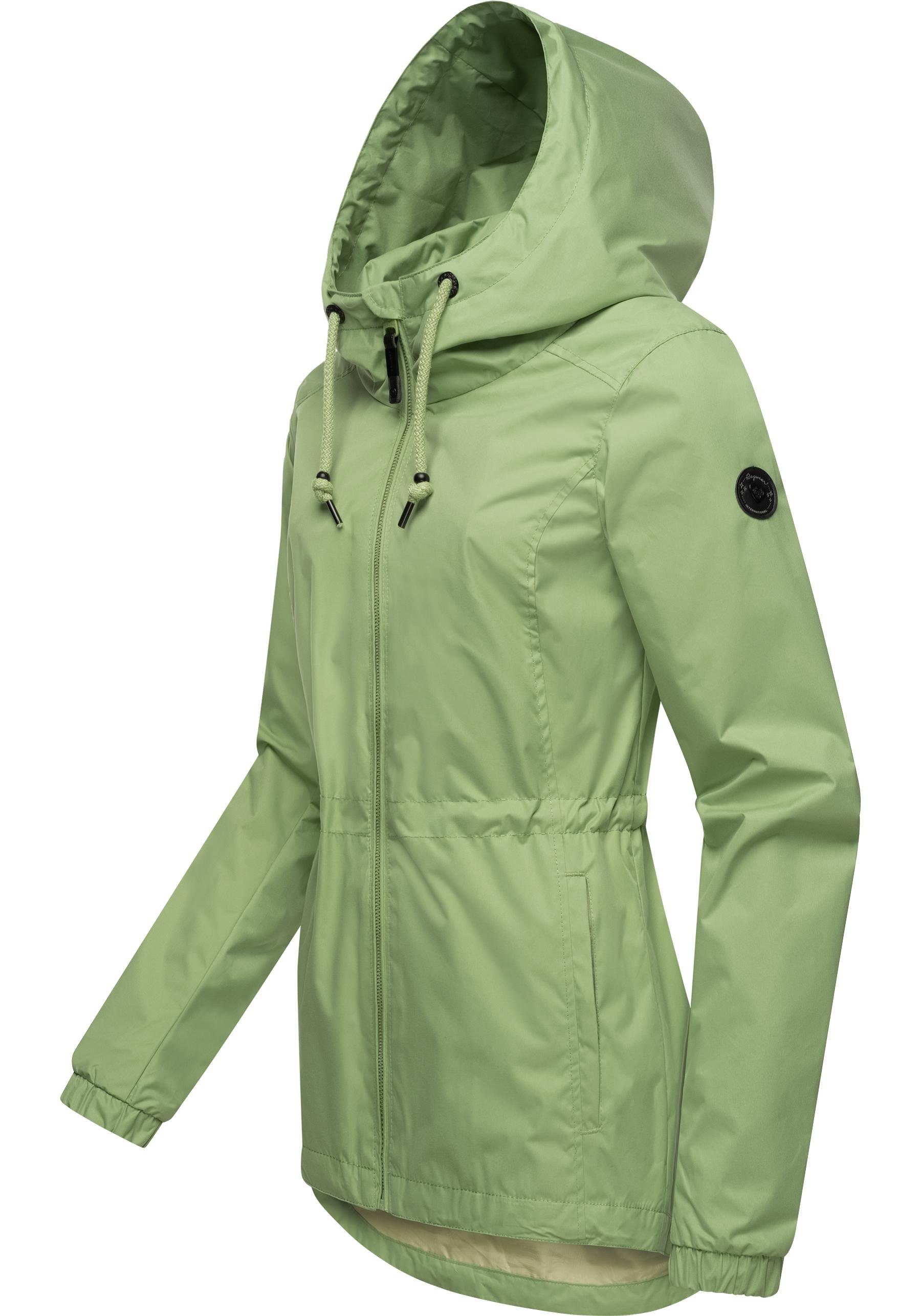 Ragwear Outdoorjacke Danka Wasserdichte Übergangsjacke mit großer Kapuze günstig online kaufen