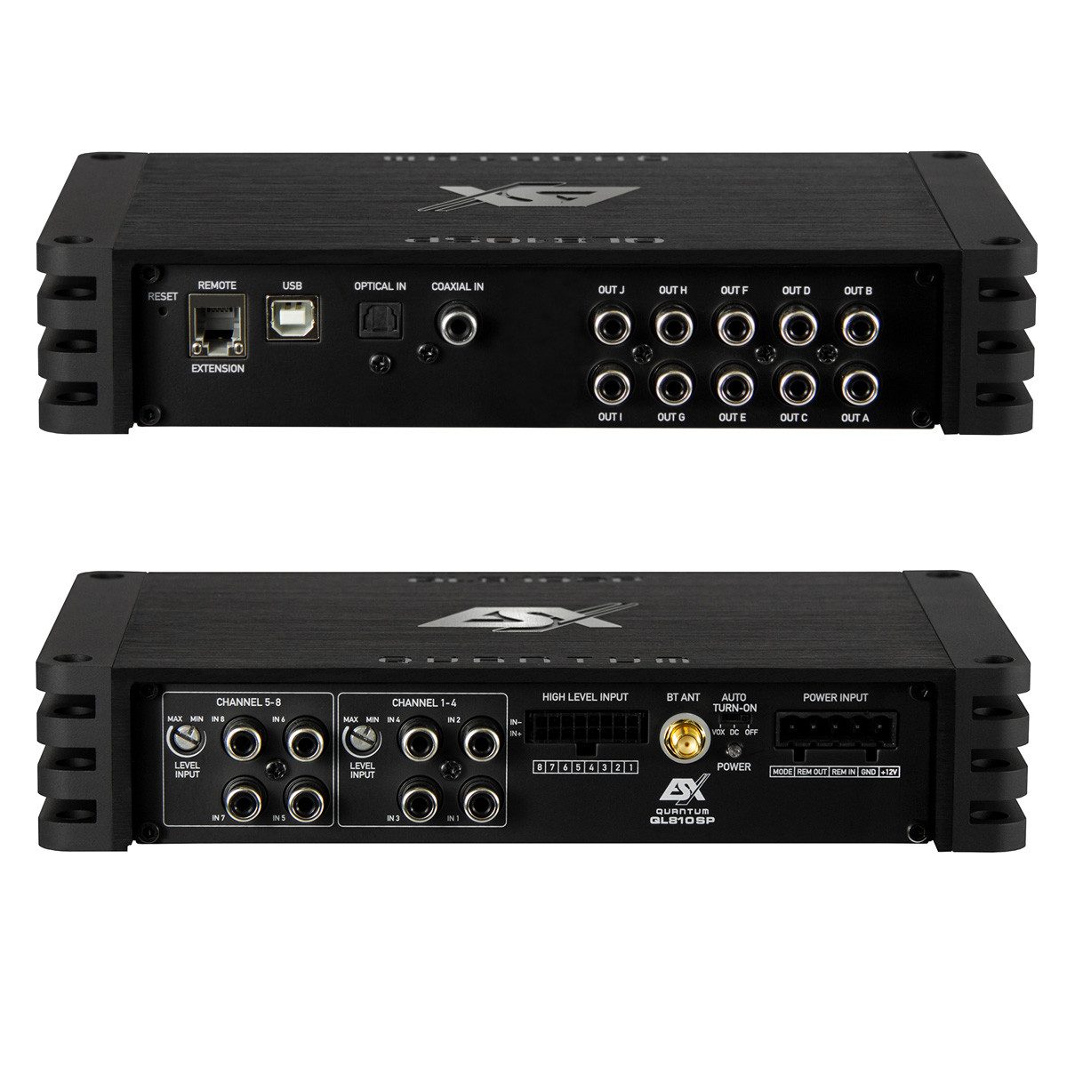 ESX Equalizer ESX QUANTUM QL810SP Digitaler 10-Kanal Soundprozessor DSP
