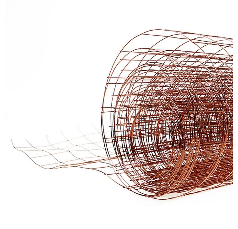 Thumbnail - H&R The wire man Basteldraht Drahtgeflecht Kupfer 35cm x 5m - Basteldraht, Metallgewebe
