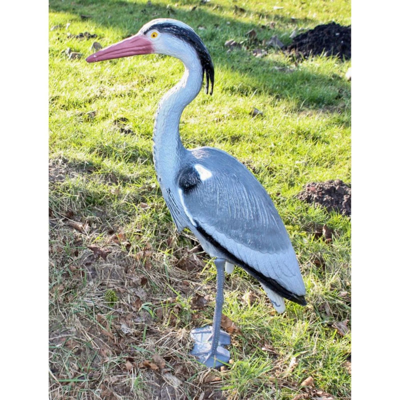 Gravidus Teichfigur Fischreiher-Attrappe: Wetterfeste Dekofigur und günstig online kaufen