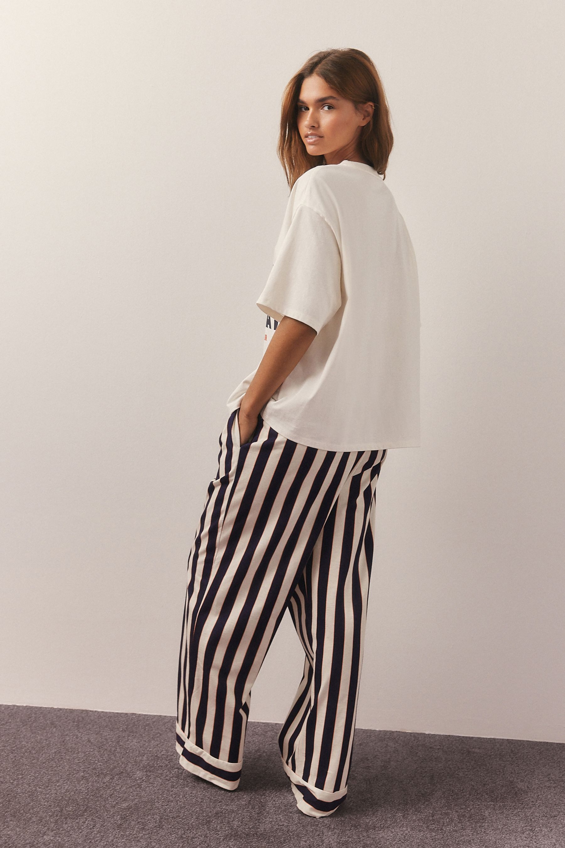 Next Pyjama Kurzärmeliger Baumwoll-Pyjama (2 tlg) günstig online kaufen