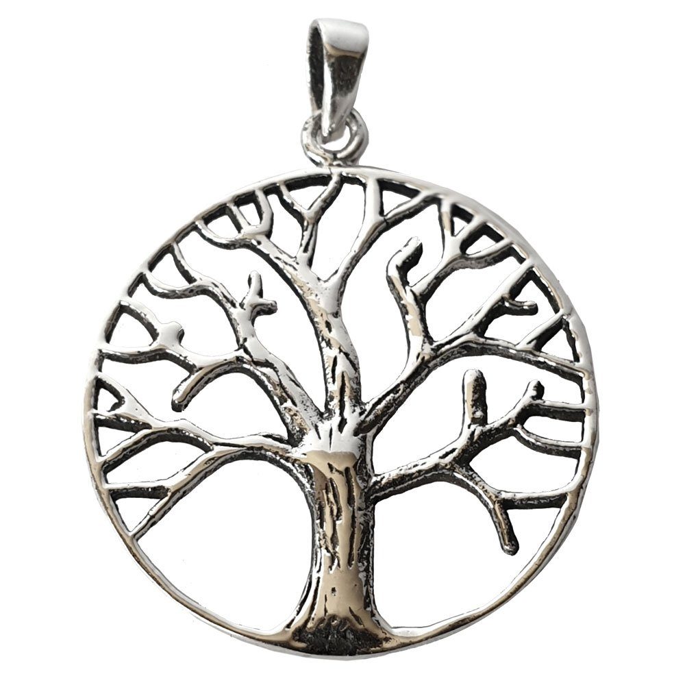 Kettenanhänger Anhänger Baum Lebensbaum 925 Silber 2,7 cm keltischer Silberschmuck