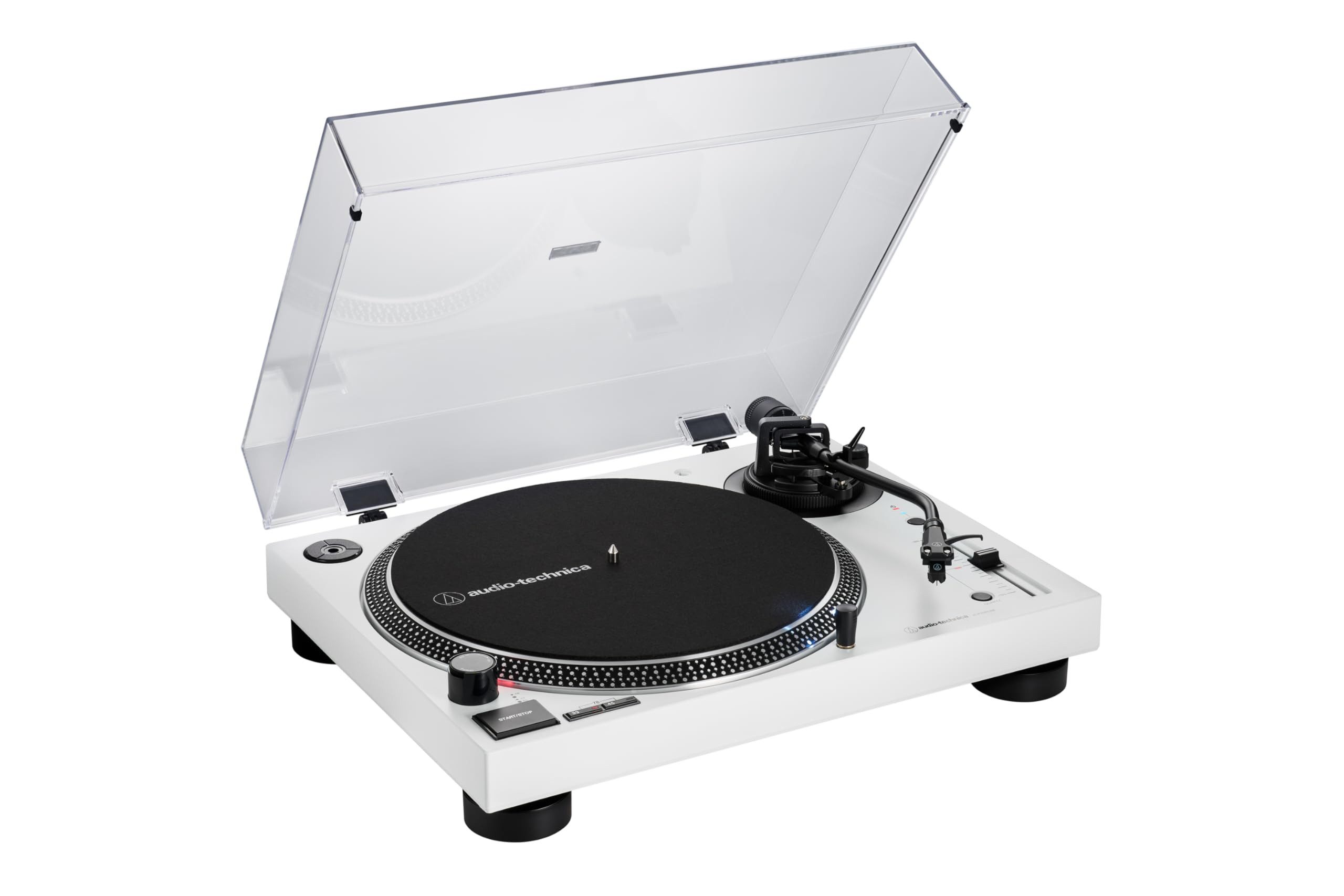 audio-technica AT-LP120XBTUSBBK Plattenspieler (Bluetooth & USB Plattenspieler in Weiß)