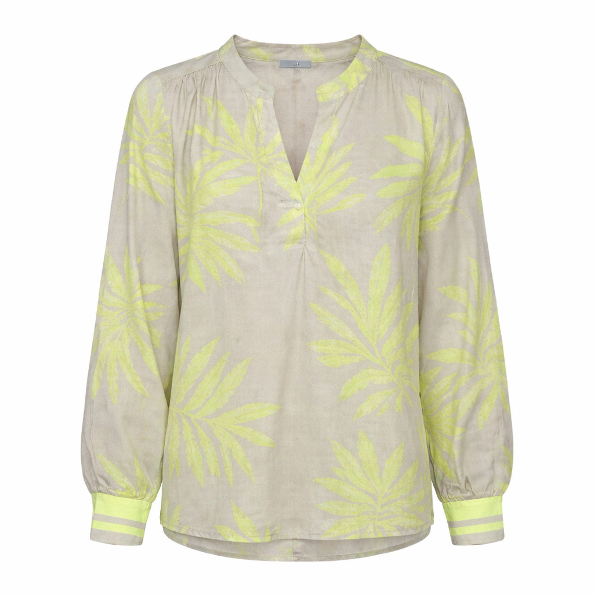 Emily Van Den Bergh Shirtbluse lemon palm trees günstig online kaufen
