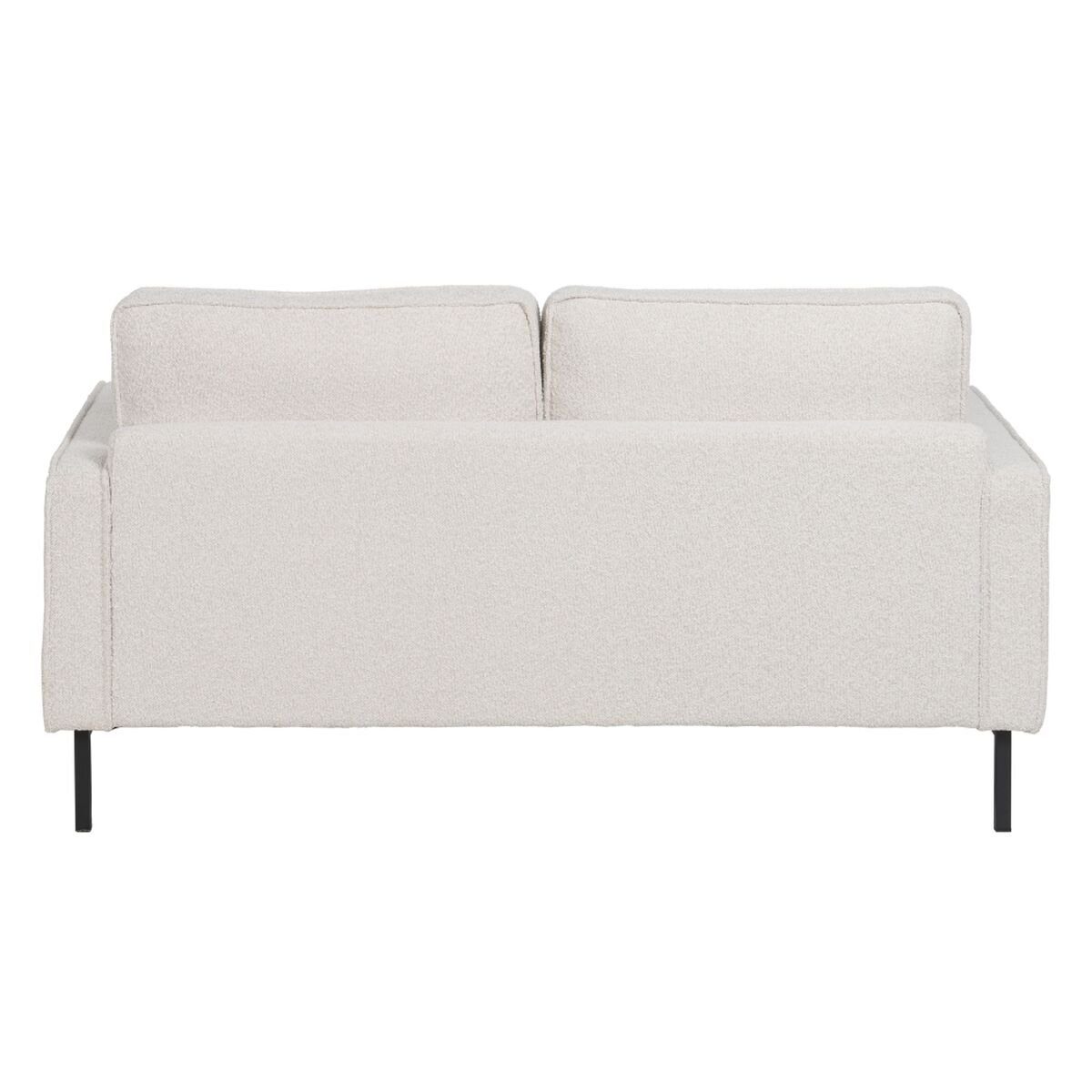 x Sofa synthetische Bigbuy Sofa 90 Stoffe 87 x 163 Beige cm Metall