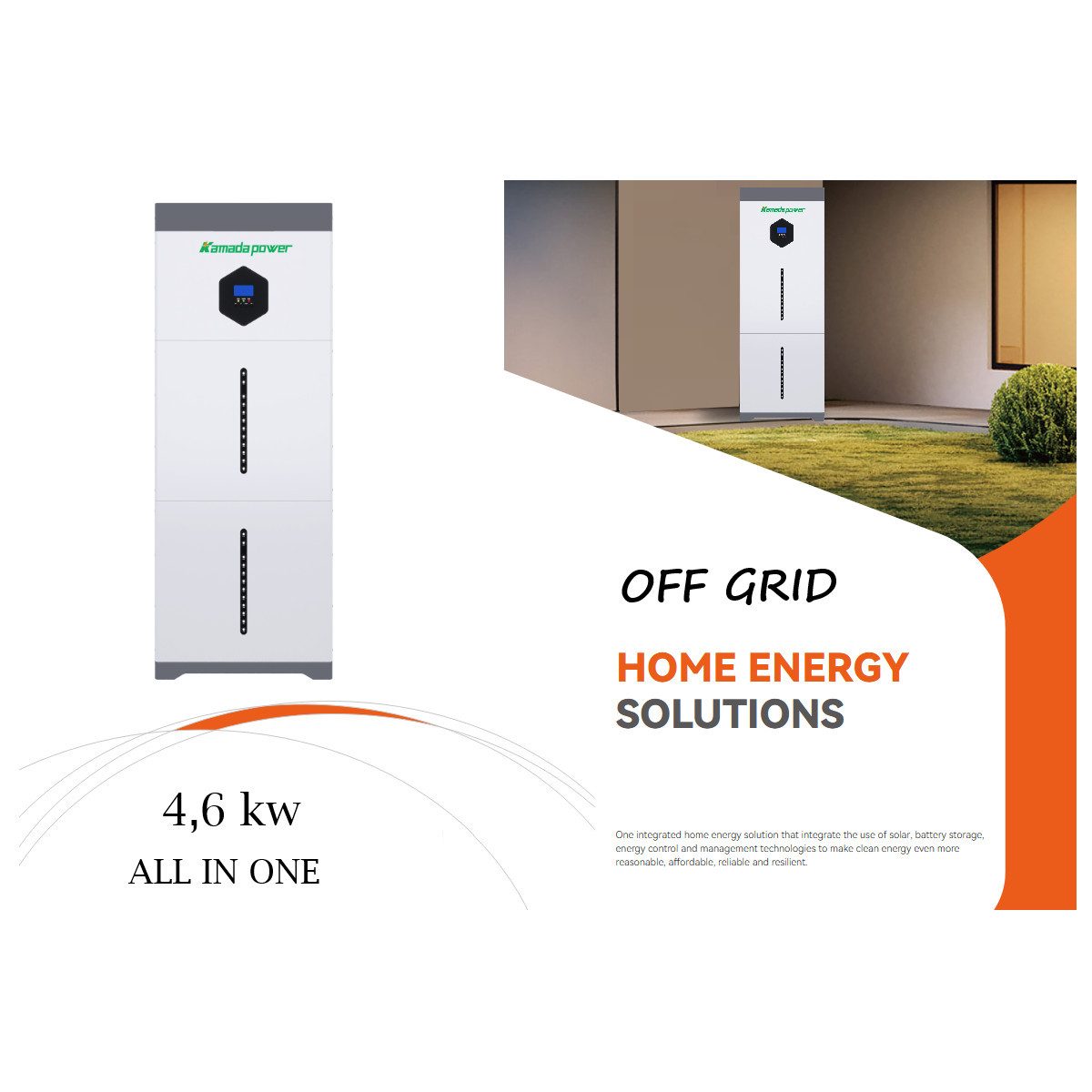 TZIpower ALL in ONE Off-Grid System 4,6kW Wechselrichter 5kWh LiFePo4 Speicher Solarakkus (51,2 V)