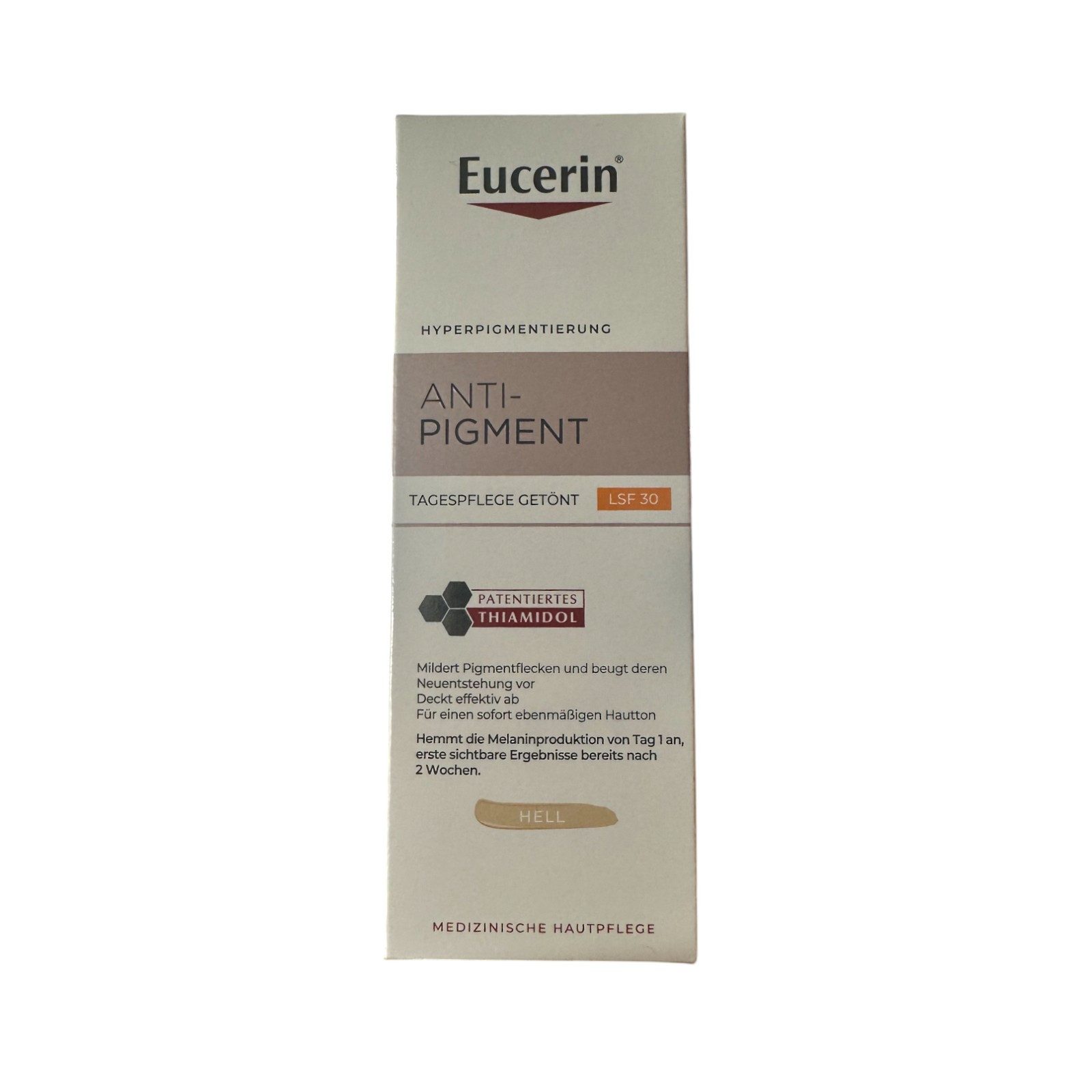 Eucerin Gesichtspflege Anti-pigment Tagespflege getönt hell LSF 30