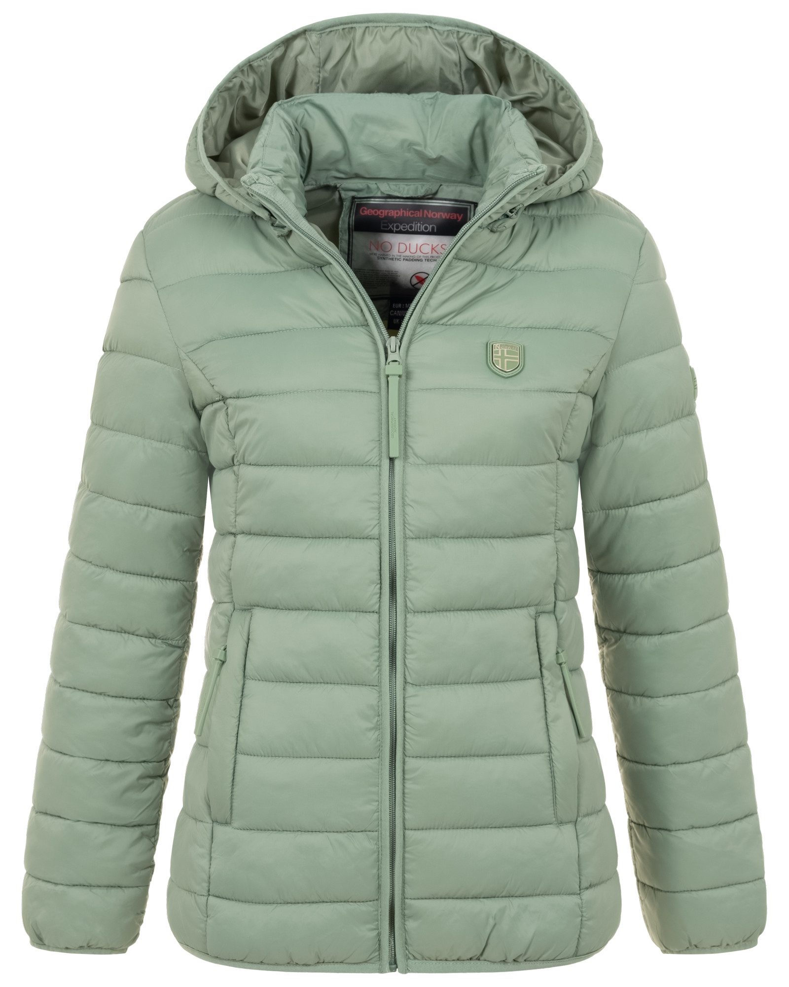 Geographical Norway Steppjacke Damen Herbst Winter Jacke Steppjacke Outdoor Übergangsjacke leicht