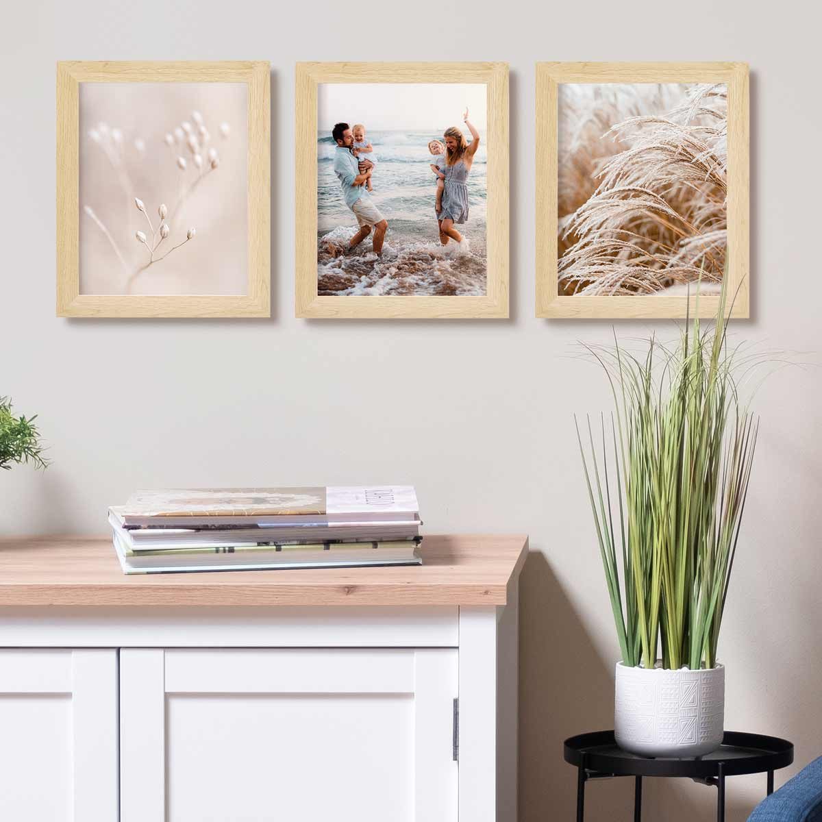 PHOTOLINI Bilderrahmen 3er Set breite Rahmen, günstig online kaufen