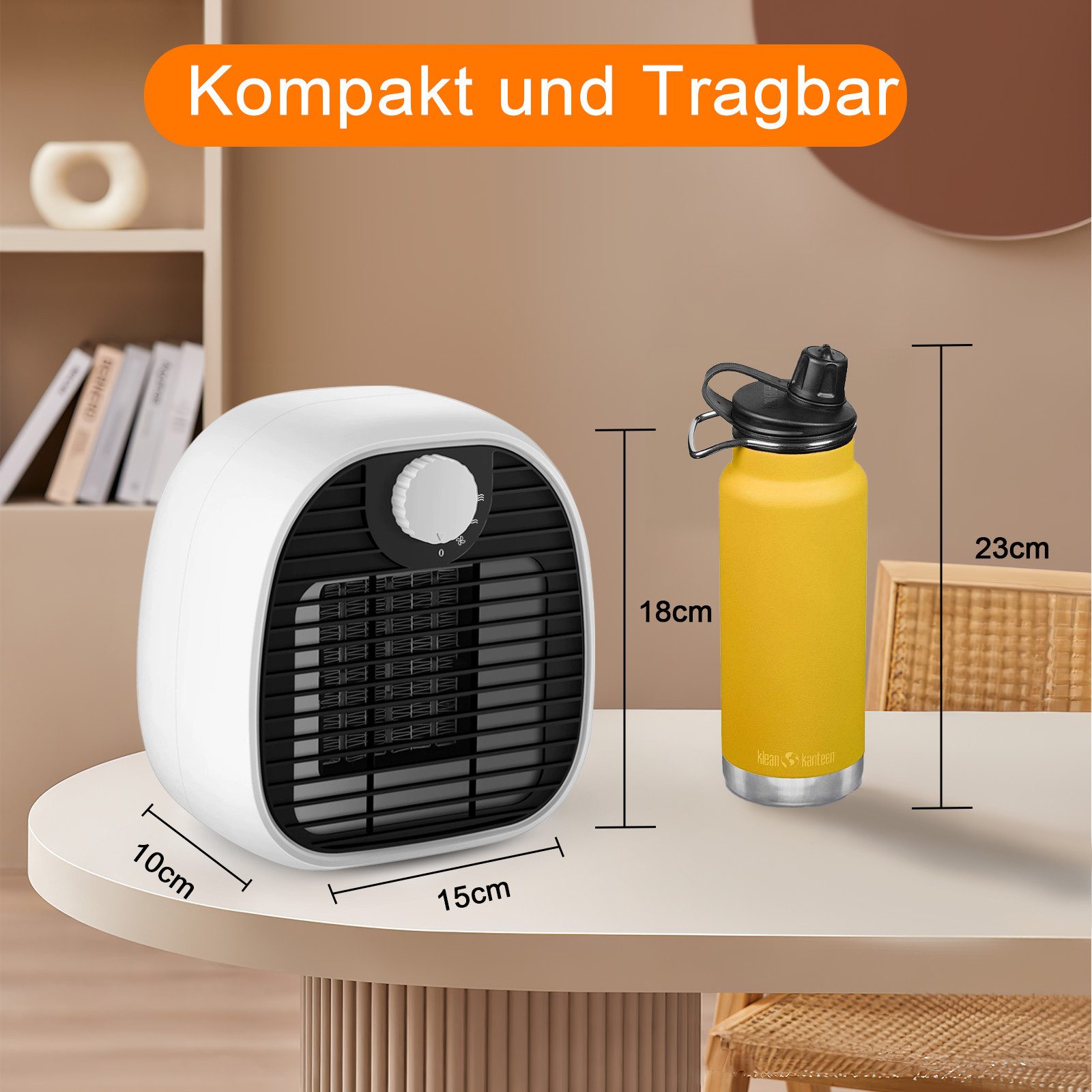 ZMH Heizlüfter Heizungslüfter - Mini PTC günstig online kaufen