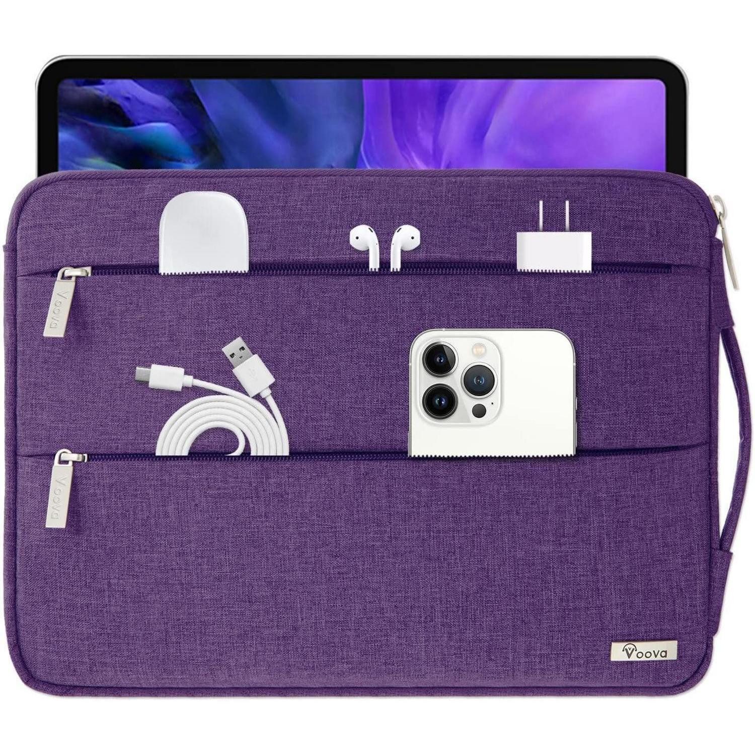 LuxusKollektion Laptoptasche Laptophülle 15.6 16 Zoll Wasserdicht Tablet Tasche Violett