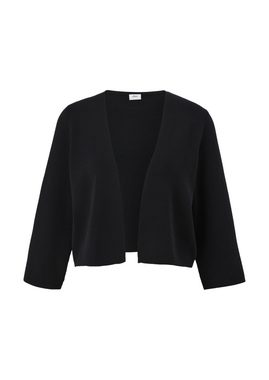 s.Oliver BLACK LABEL Strickjacke Bolero aus Feinstrick