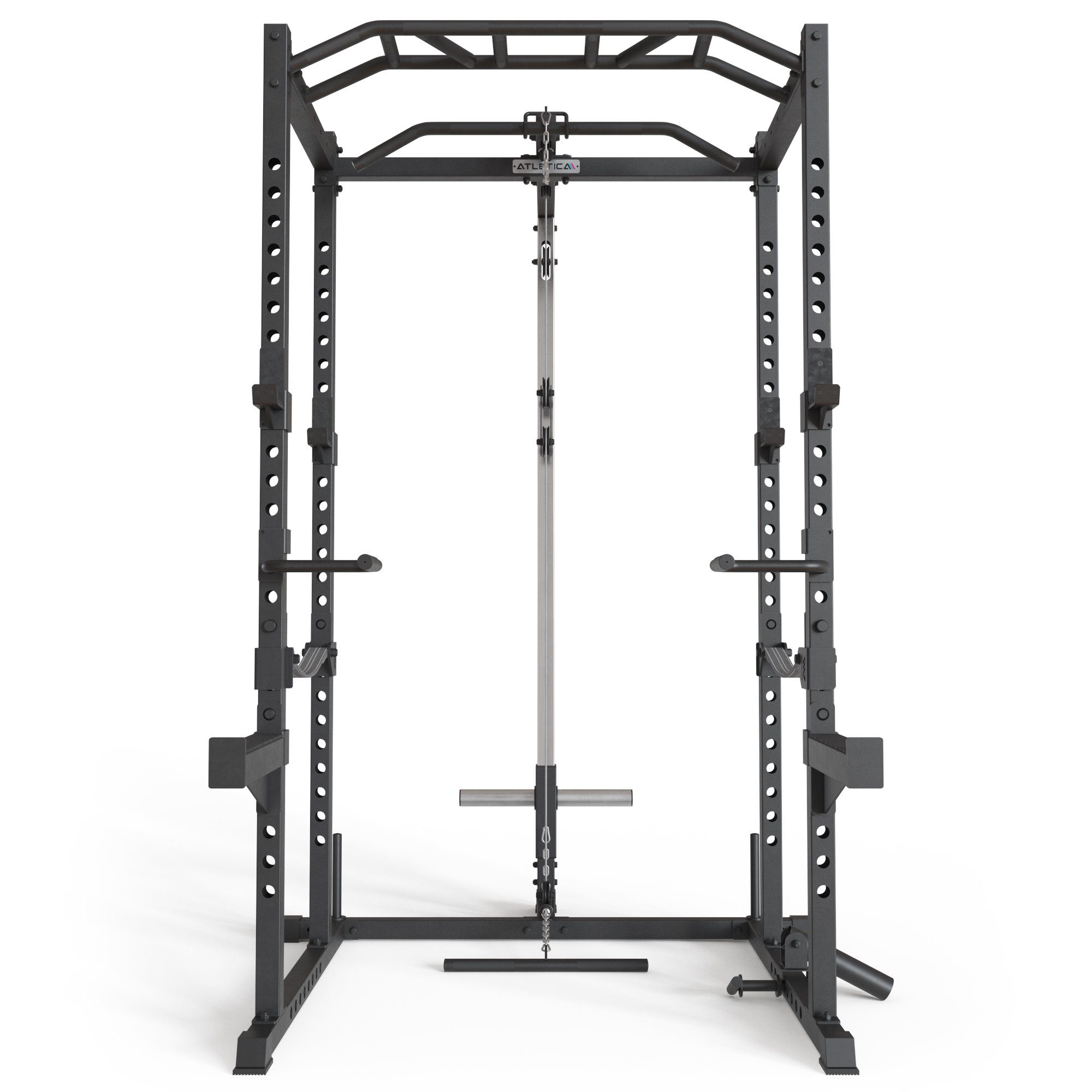 Rack mit R5-Combat ATLETICA Power Power Rack Vollausstattung