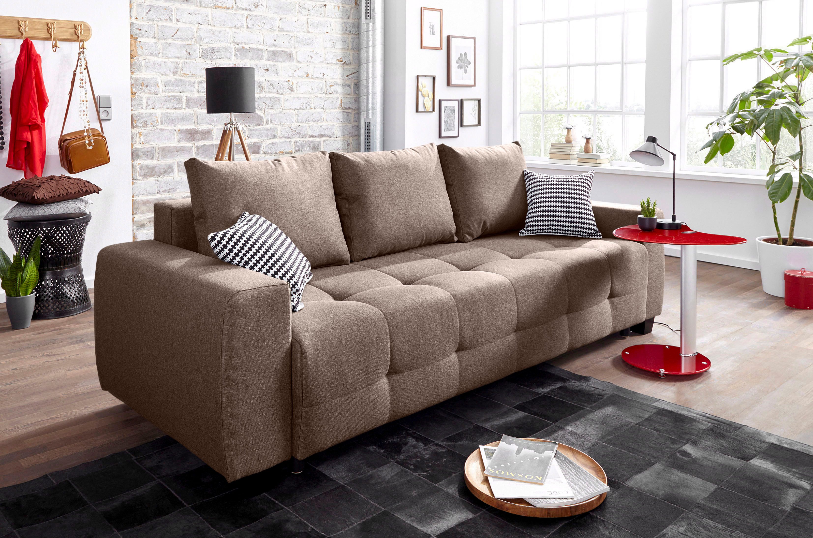 COLLECTION AB Schlafsofa Bella, mit Bettfunktion günstig online kaufen