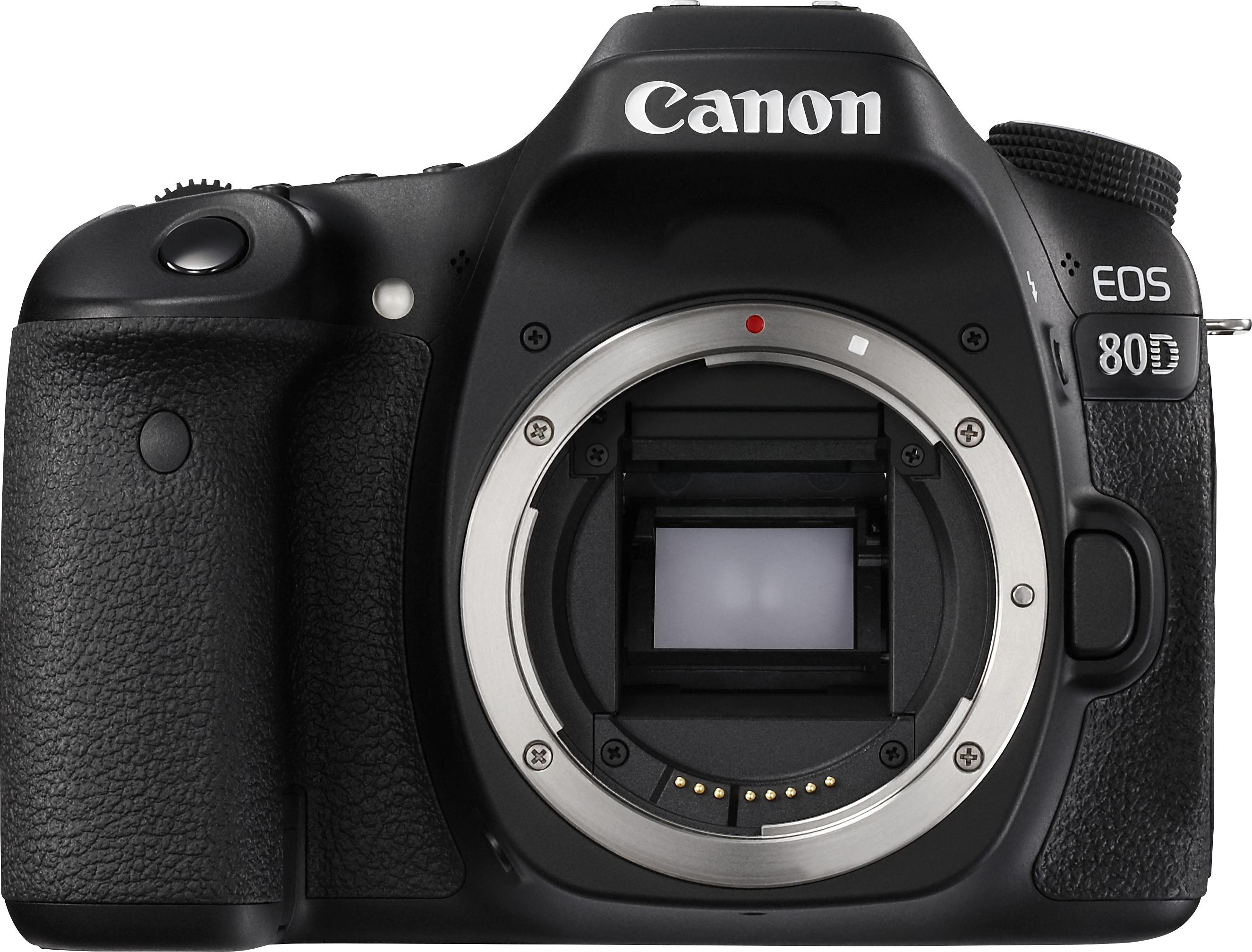 EOS 80D Body Spiegelreflex Kamera, 24,2 Megapixel, 7,7 cm (3 Zoll) Display EOS 80D Body Spiegelreflex Kamera, 24,2 Megapixel, 7,7 cm (3 Zoll) Display