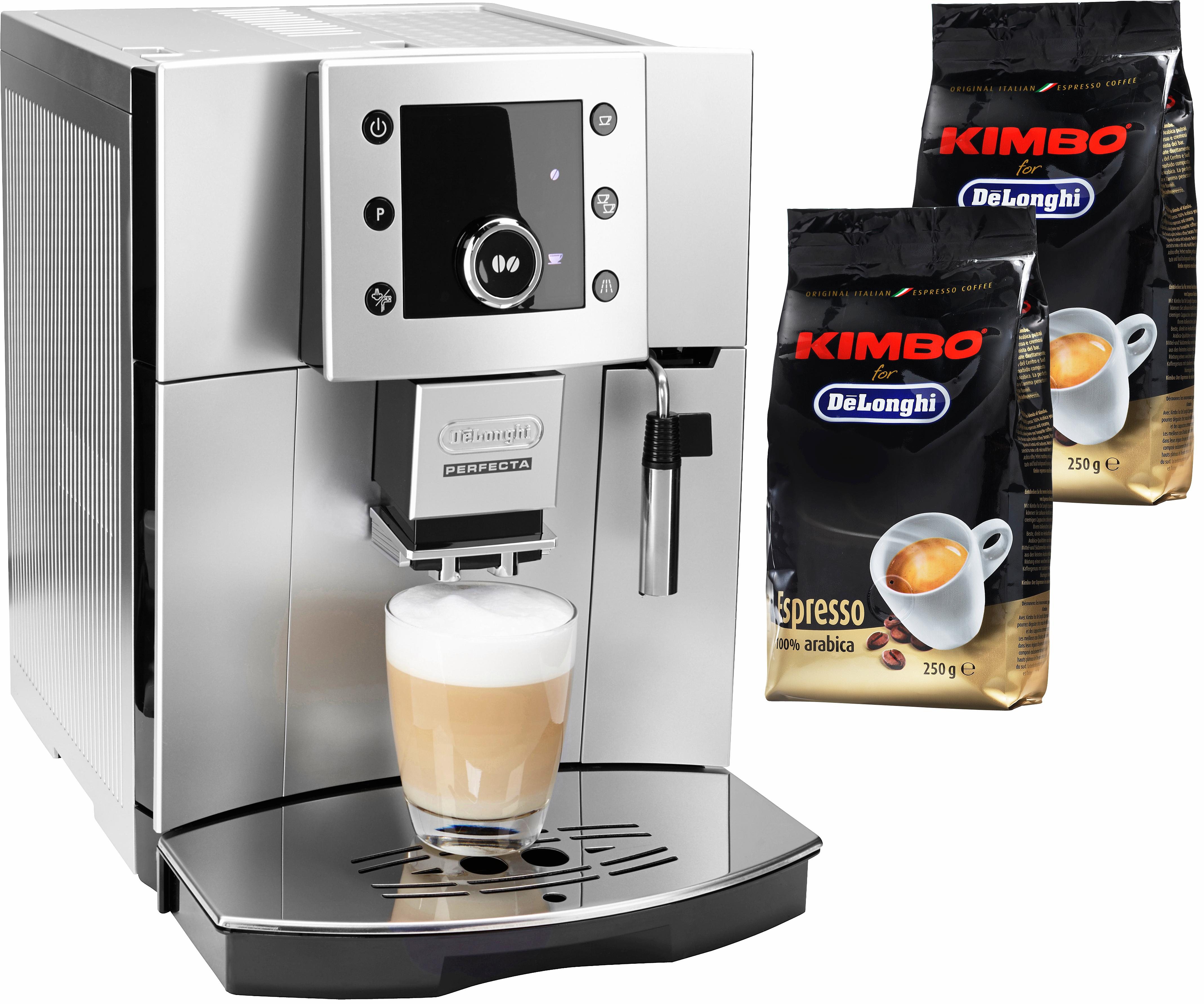 Kaffeevollautomat Perfecta ESAM 5400.S, leises Kegelmahlwerk Kaffeevollautomat Perfecta ESAM 5400.S, leises Kegelmahlwerk