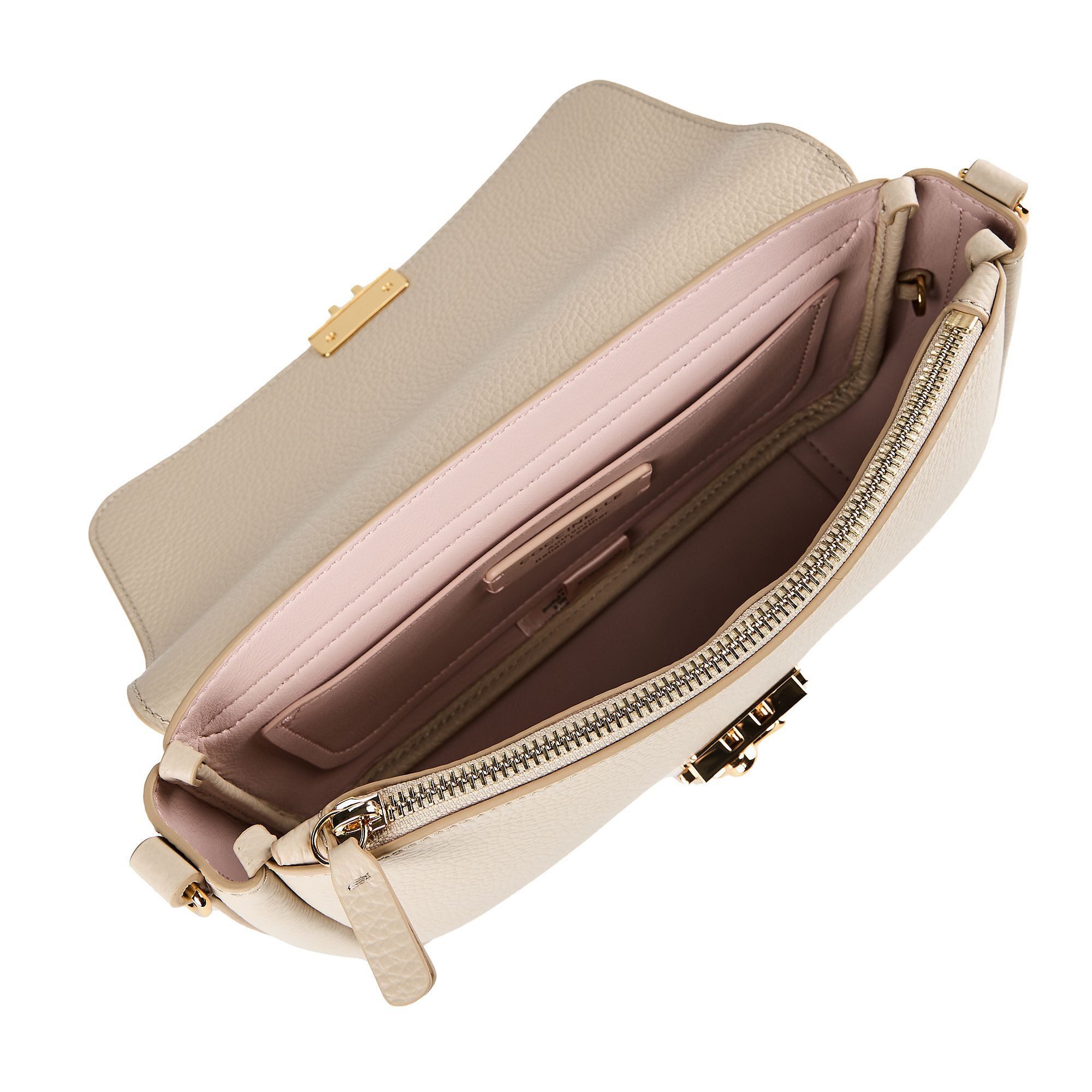 COCCINELLE Schultertasche C-Me Lock, Leder