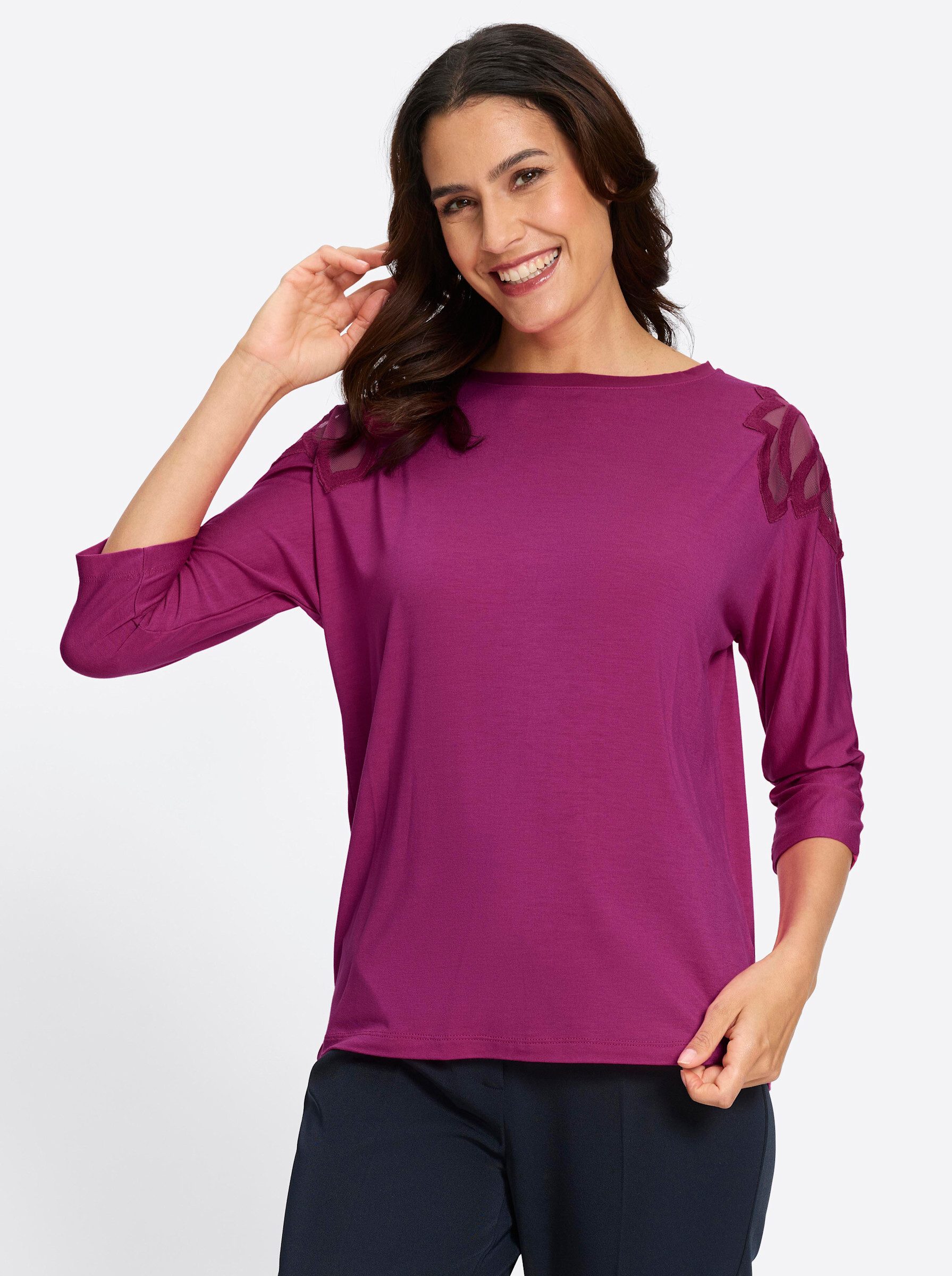 T-Shirt 3/4-Arm-Shirt 3/4-Arm