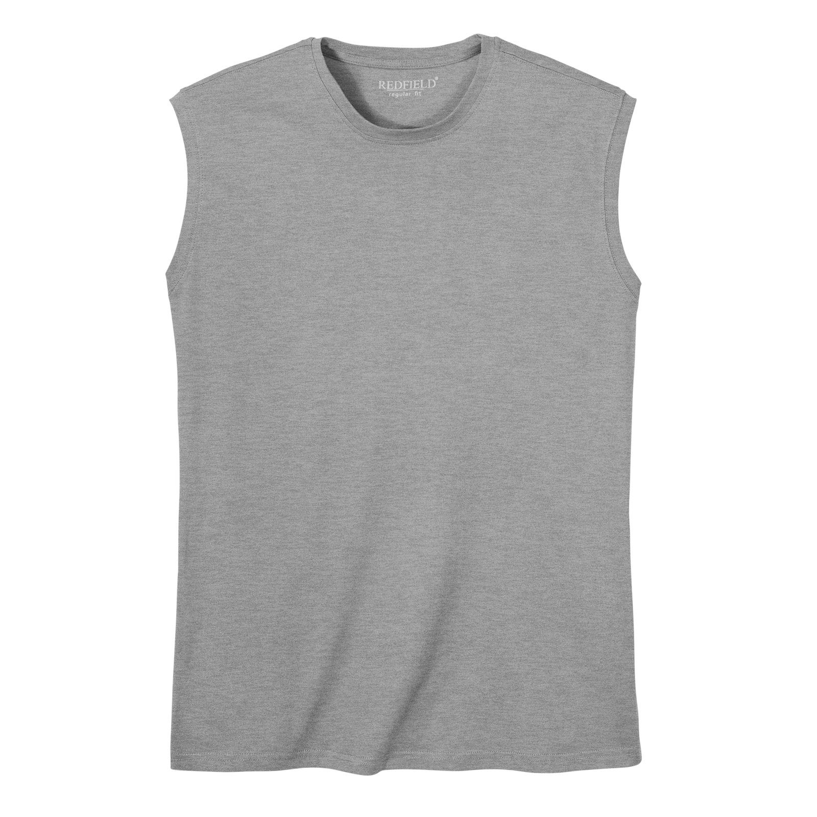 redfield Muscleshirt Redfield Muskelshirt Übergröße grau melange Ray günstig online kaufen