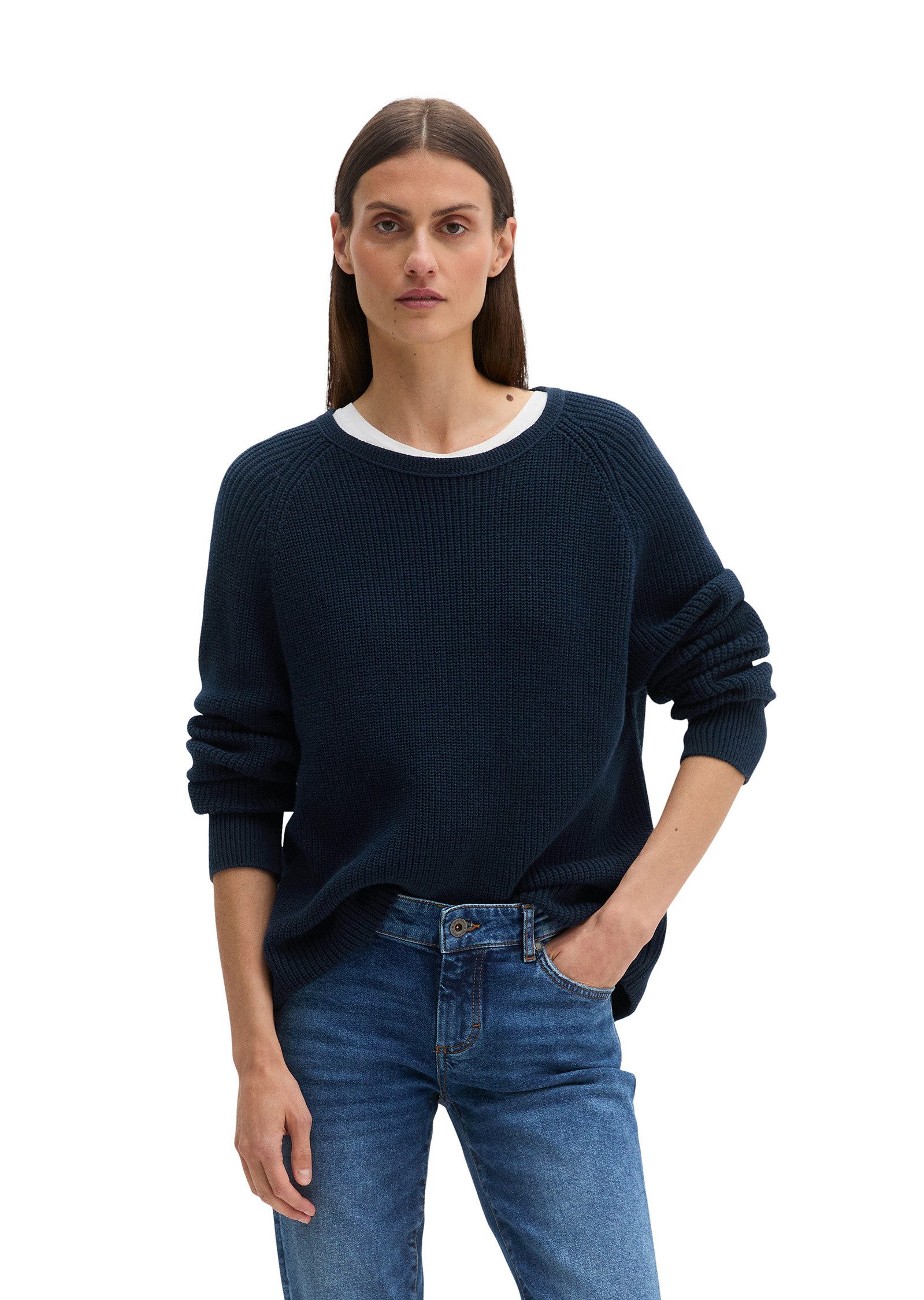 Marc O'Polo Strickpullover aus Heavy-Weight-Organic-Cotton