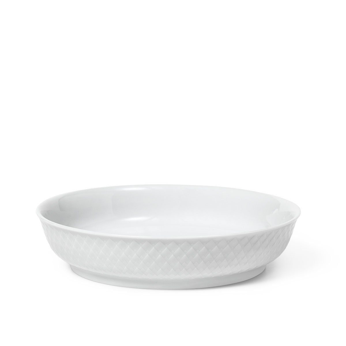 Speiseteller Rhombe (weiß) - Rosendahl Dessertteller, Rosendahl