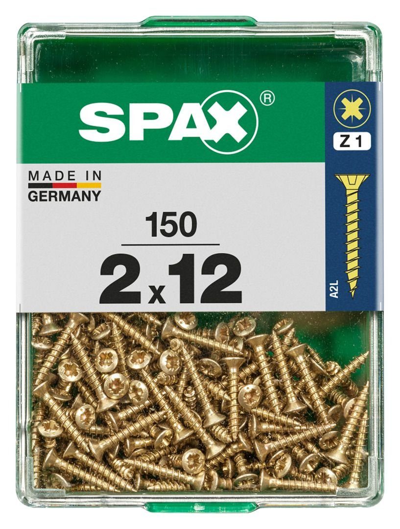 - Holzbauschraube PZ mm 1 x SPAX Universalschrauben 2.0 12 150 Spax