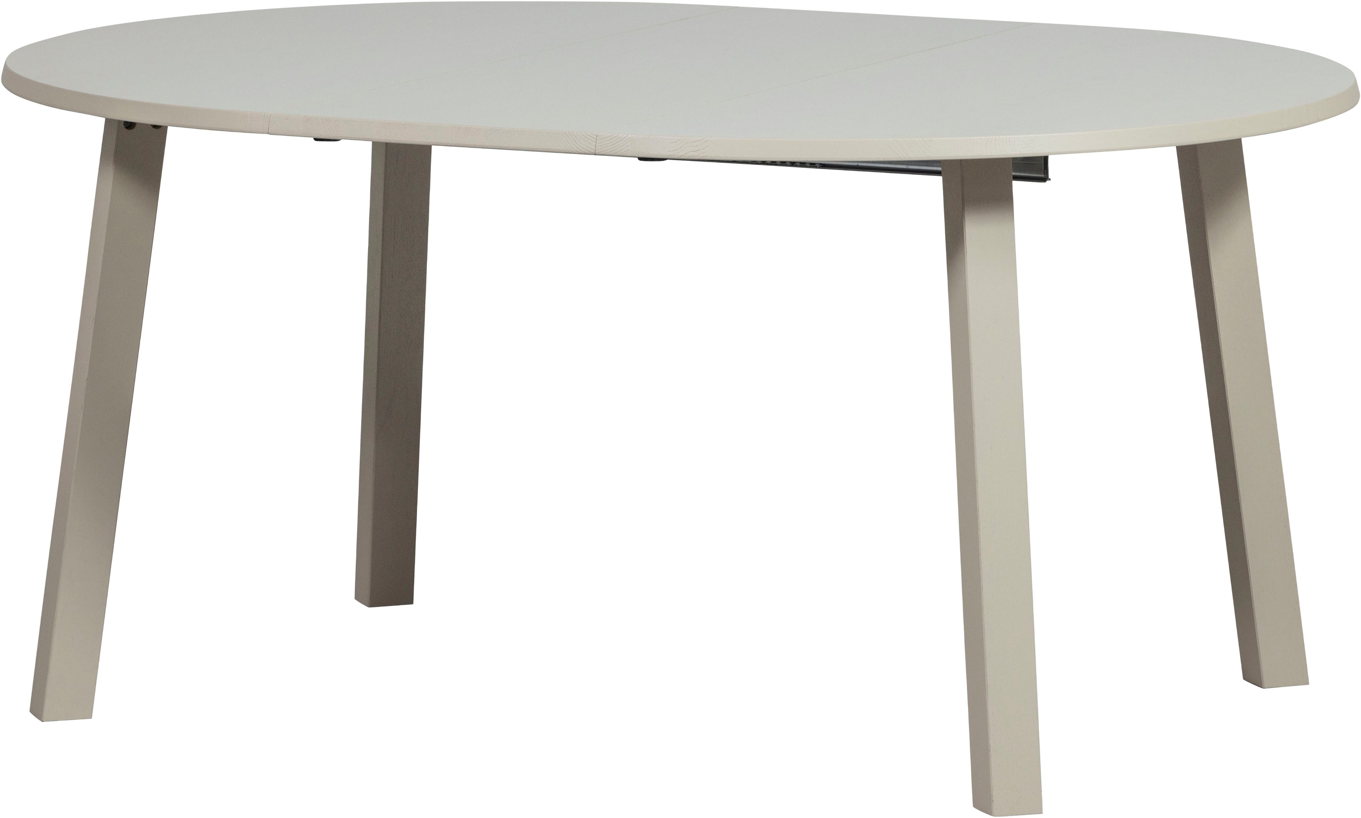 WOOOD Kulissentisch Tablo mit FSC®-Mix Eichenholz ausziehbar, Ø 120 bis B 200 x H 75 cm, Ausziehbar von 120 bis 200 cm, Tragkraft 150 kg, sichtbare Maserung