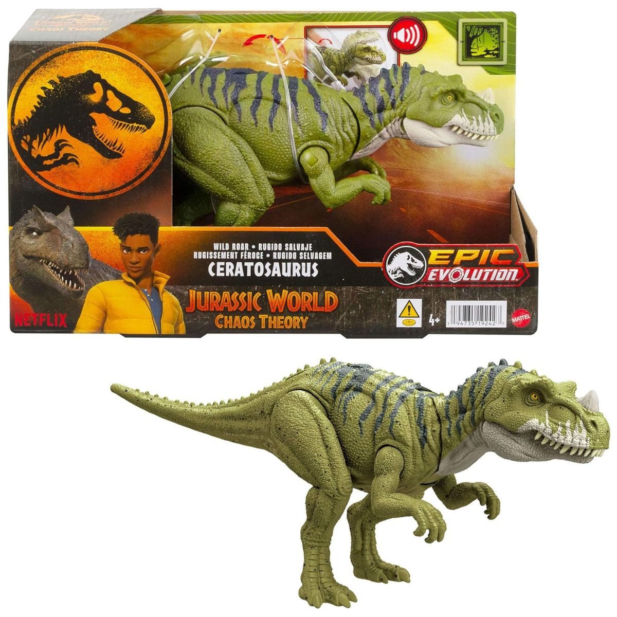 Posh Paws Jurassic World T-Rex Plüschtier – 18cm, Orange, Offiziell Lizenziert, Kuschelweich