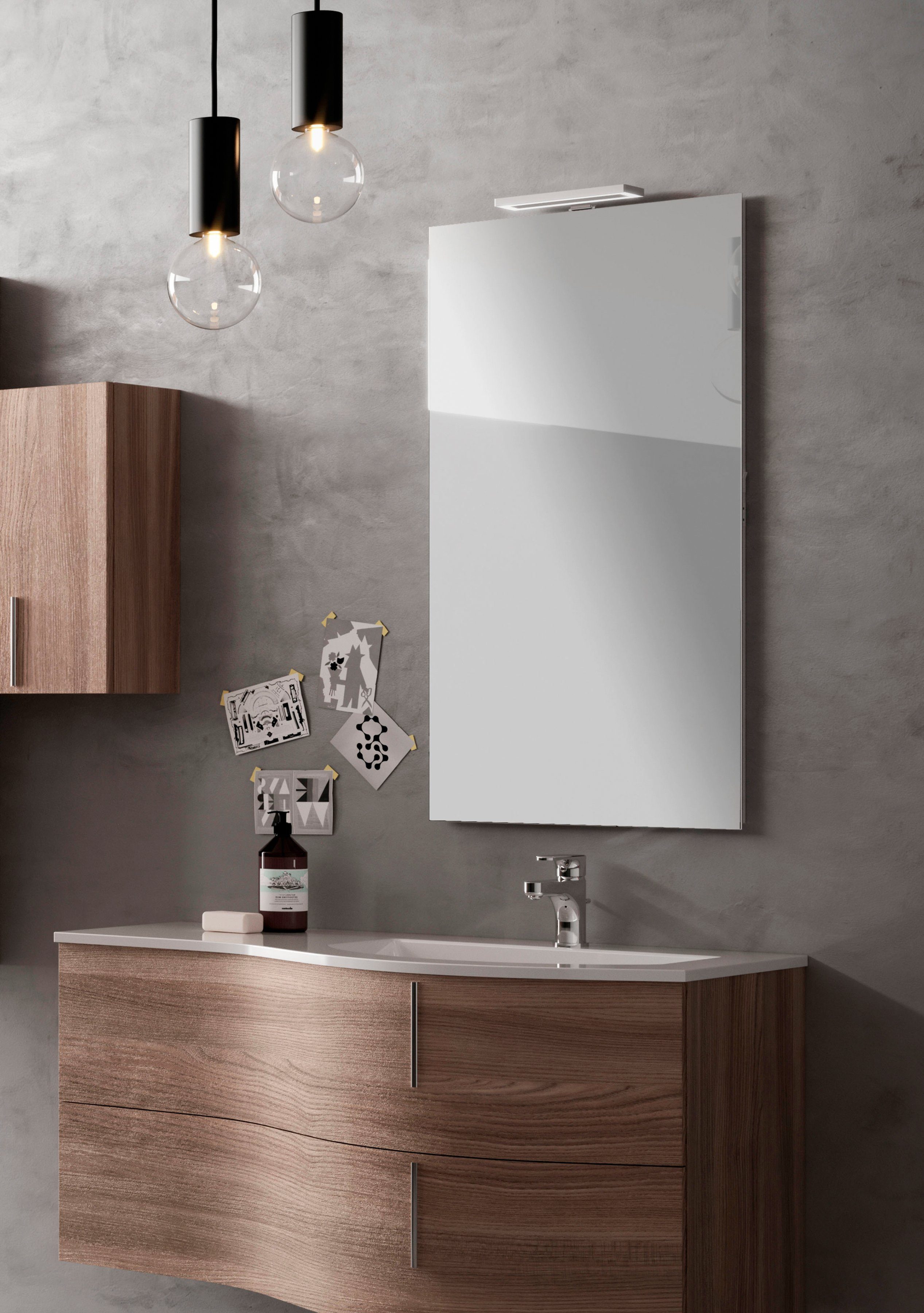 ADOB Aufbauleuchte Spiegelleuchte, LED fest integriert, Tageslichtweiß, 11, günstig online kaufen