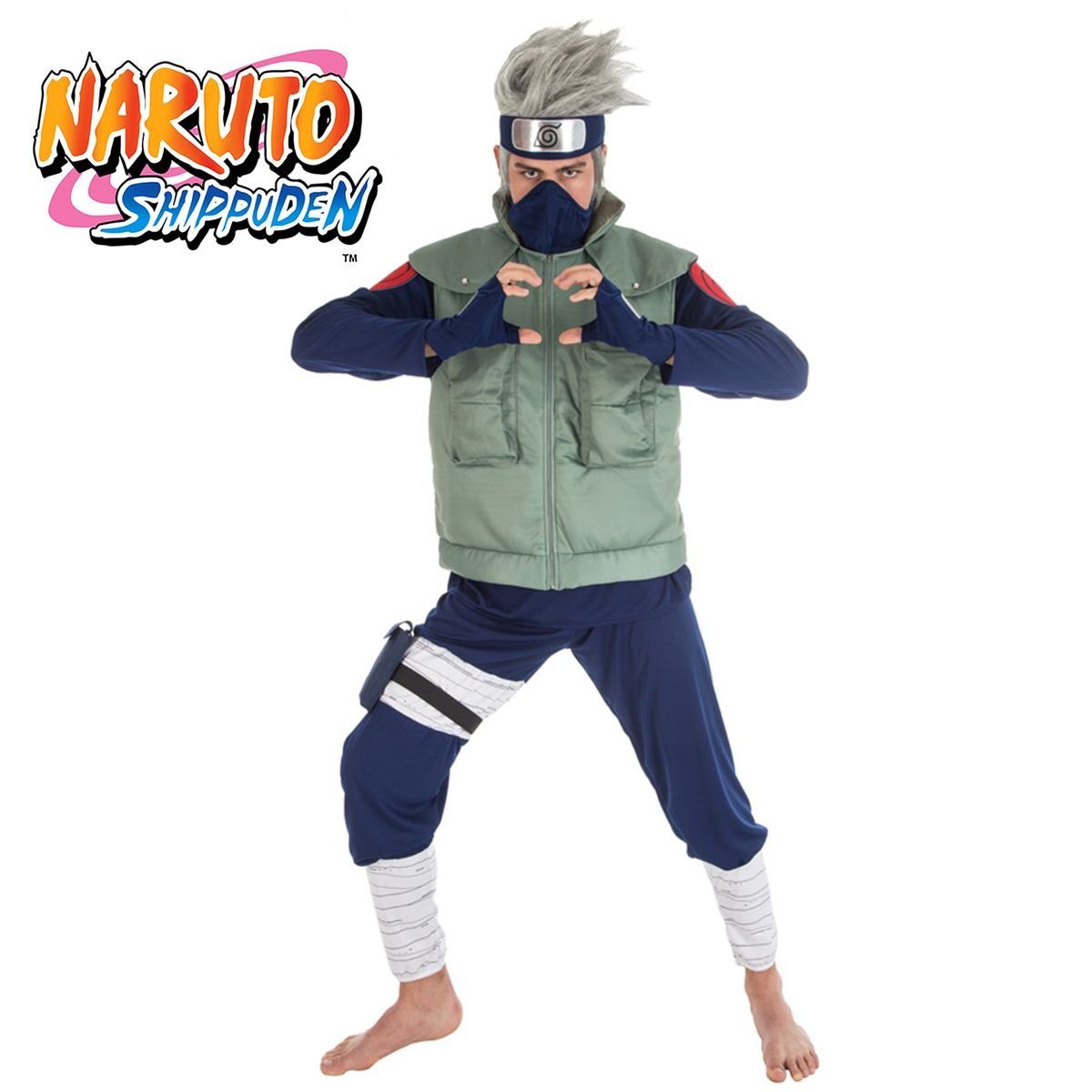 CHAKS Kostüm Kakashi Hatake für Erwachsene