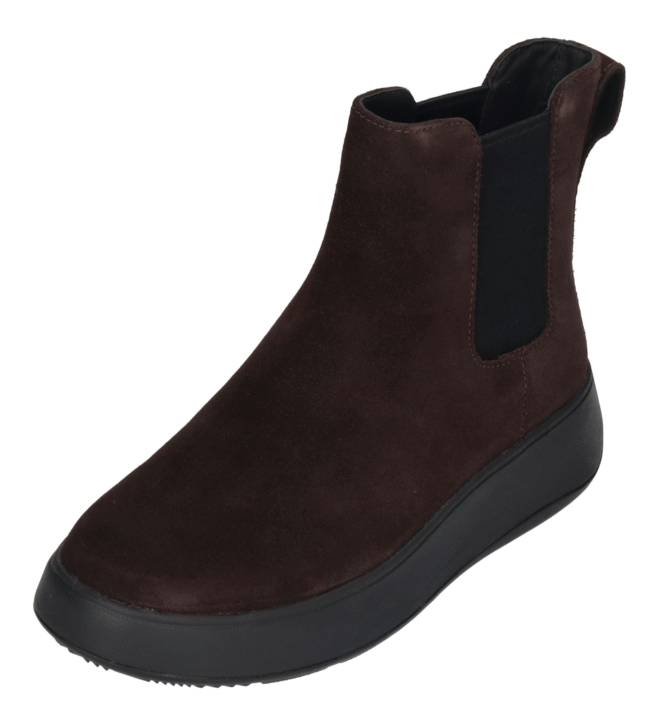 Fitflop F MODE SUEDE FLATFORM FK3 Chelseaboots chocolate