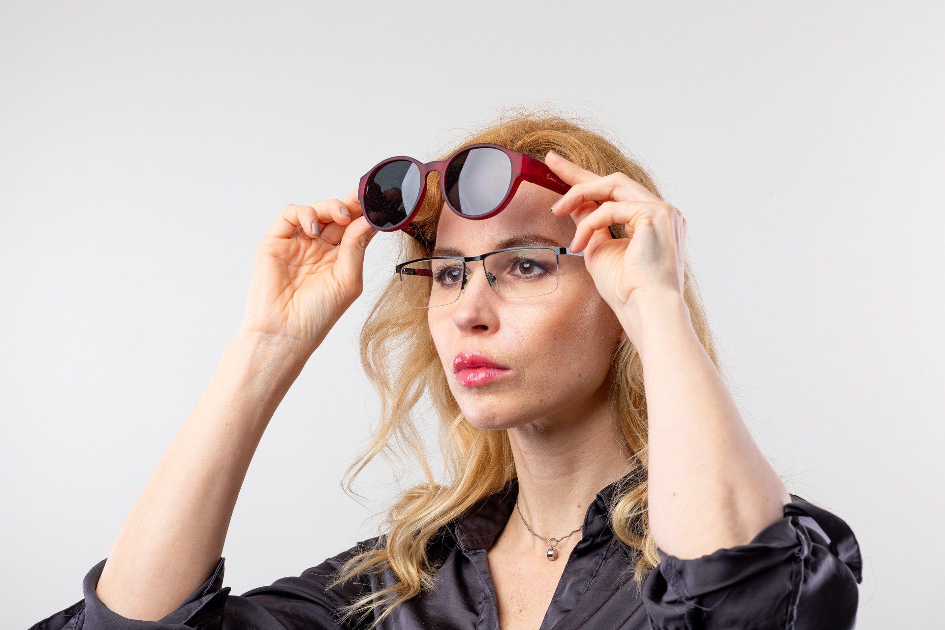 DanCarol Sonnenbrille DC-POL-2060-C2 Überbrille - mit Polarisieren Gläser ideal für Brillenträger die auf Ihre normale