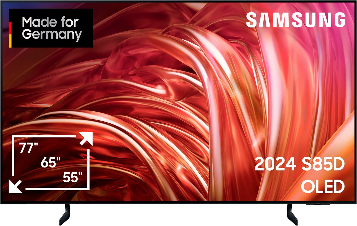 Samsung GQ65S85DAE OLED-Fernseher (163 cm/65 Zoll, 4K Ultra HD, Smart-TV, Neural Quantum 4K AI Gen2 Prozessor, bis zu 120Hz) schwarz ! RABATT: 39.93% Samsung GQ65S85DAE OLED-Fernseher (163 cm/65 Zoll, 4K Ultra HD, Smart-TV, Neural Quantum 4K AI Gen2 Prozessor, bis zu 120Hz) schwarz ! RABATT: 39.93%