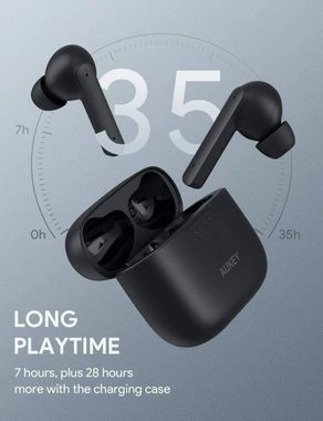 AUKEY EP-N5 Earbuds wireless In-Ear-Kopfhörer (Sprachassistent, Bluetooth, Noise Cancelling, IPX5, BT5, 35h Spielzeit)