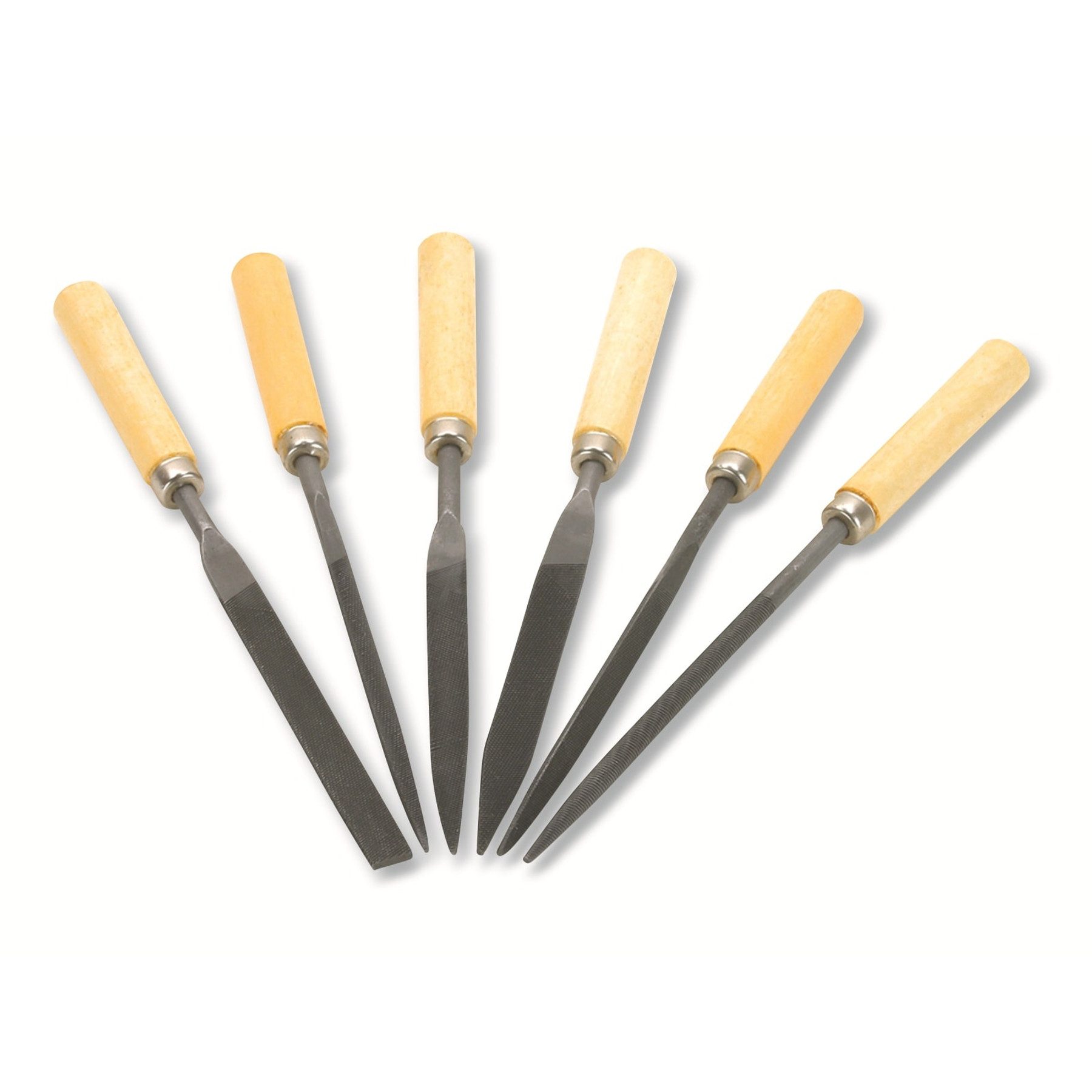 Blanko Werkstattfeile BLANKO Nadelfeilen-Set 6-teilig, 180 mm