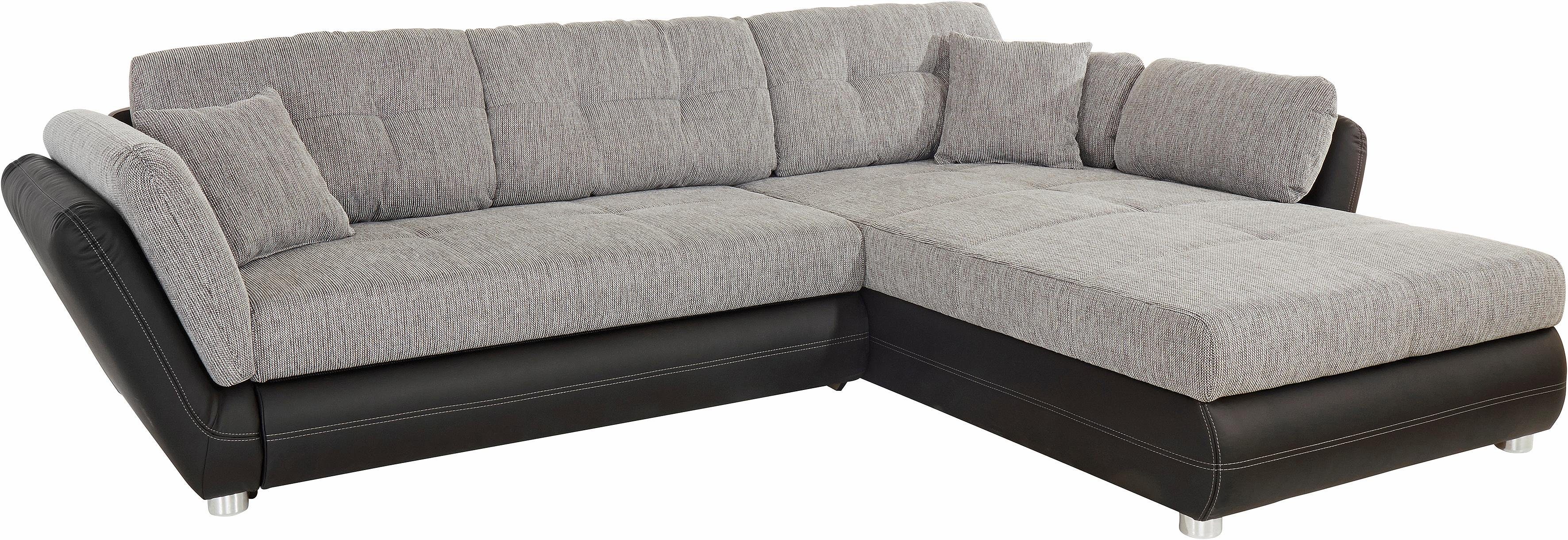 Polsterecke mit Softlux / Struktur- Bezug - nur 899,99€