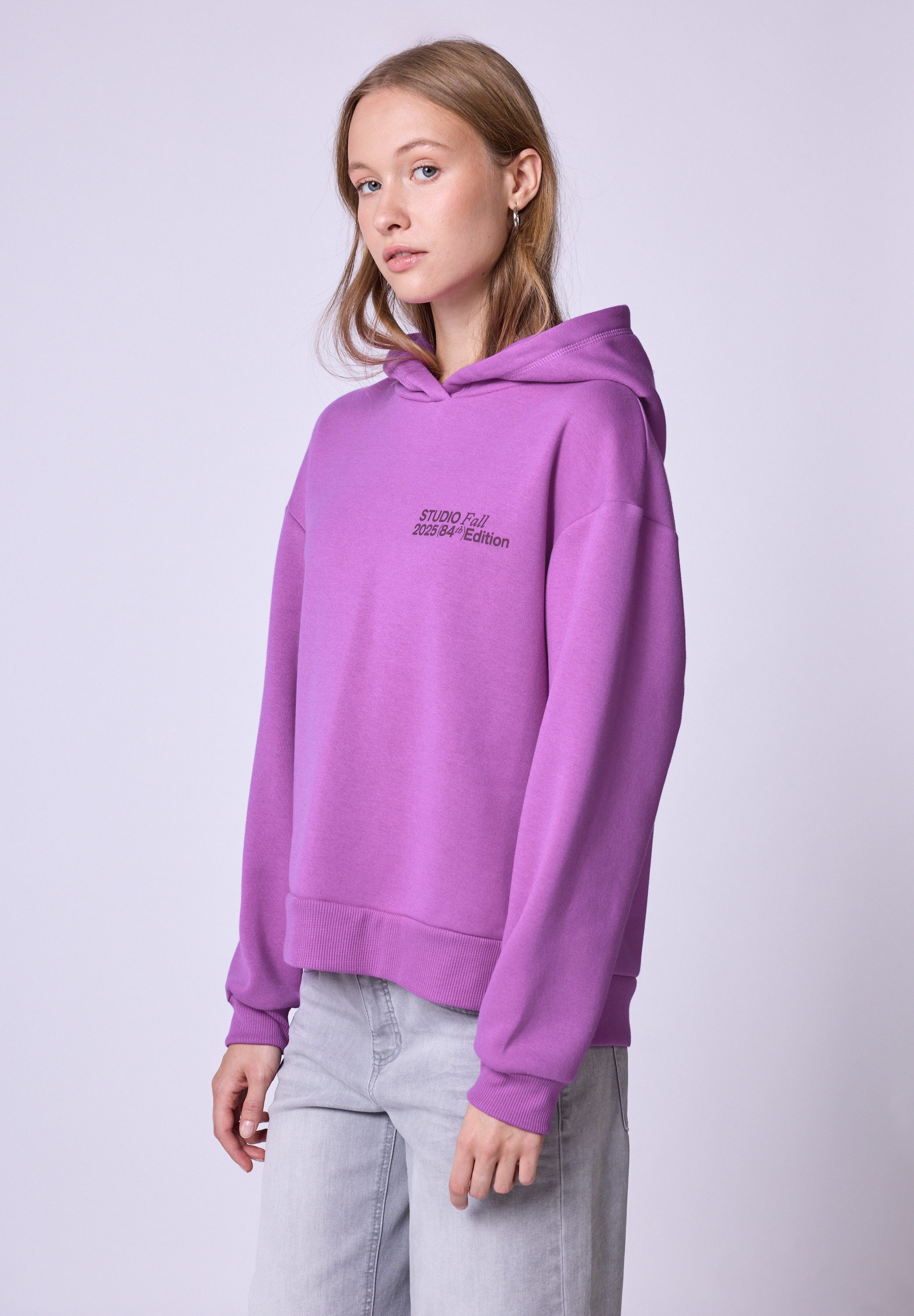 STREET ONE STUDIO Kapuzensweatshirt im soften günstig online kaufen
