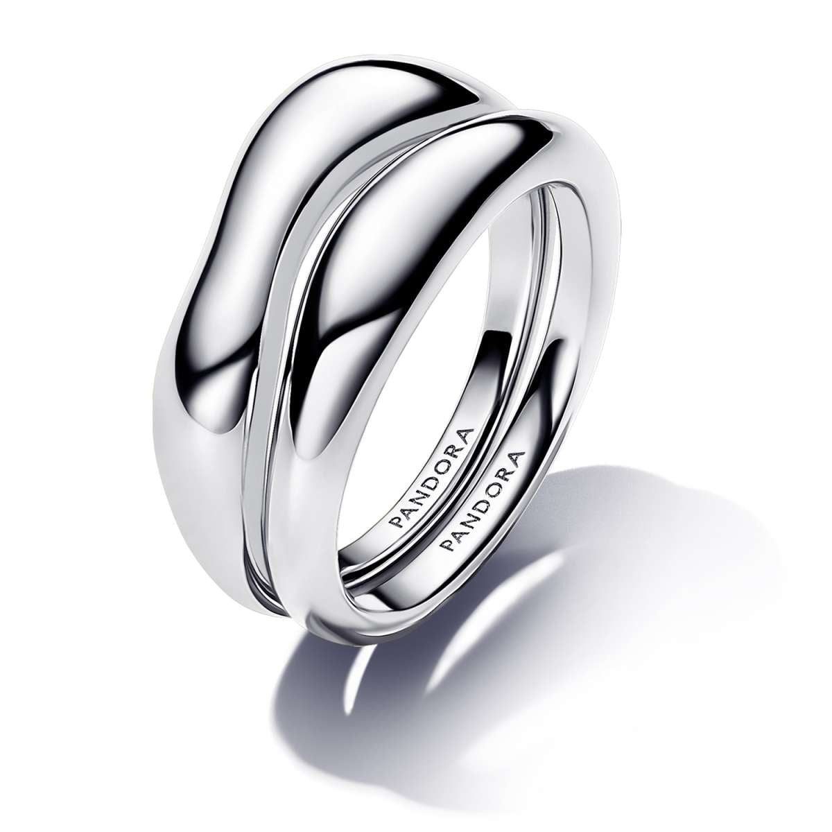 Pandora Silberring 193264C00, Ring-Set für Damen Silber
