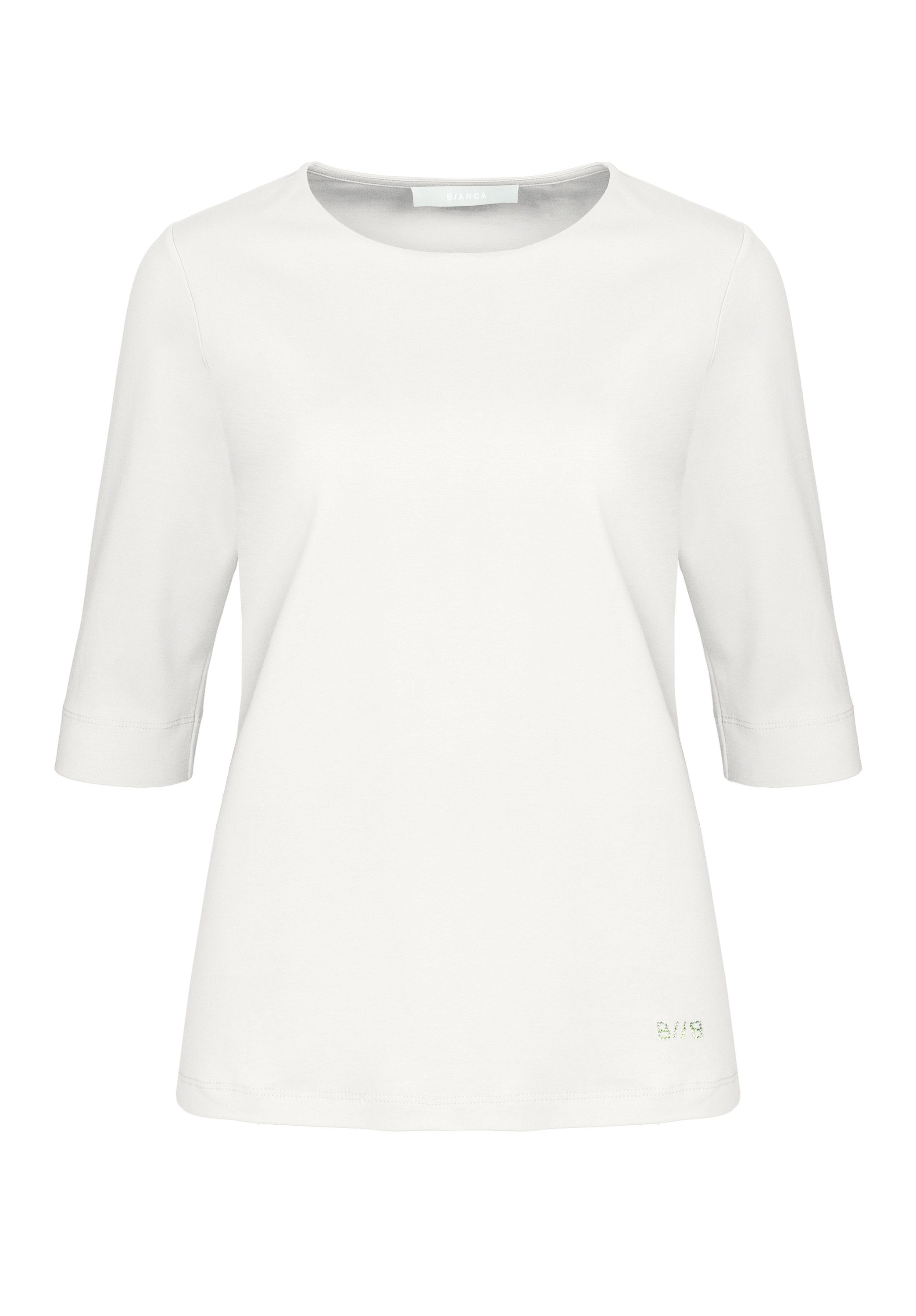 bianca Rundhalsshirt DINI aus softer Jersey-Qualität günstig online kaufen