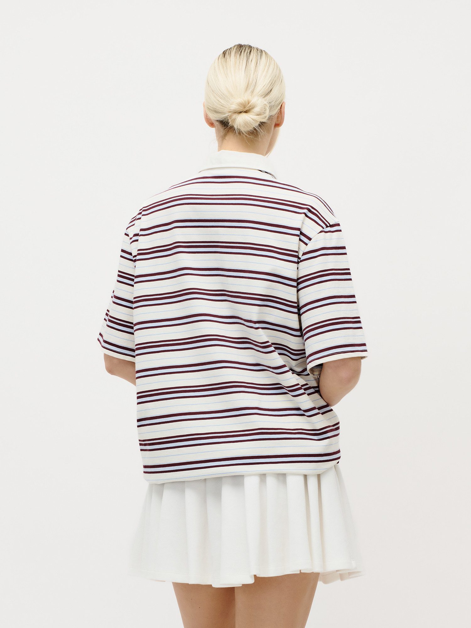 LeGer Poloshirt Cora, LeGer by Lena Gercke aus Baumwolle, Oversize Fit