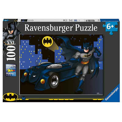 Batman Puzzle Puzzle XXL 100 Teile DC Batman Ravensburger Justice League, 100 Puzzleteile