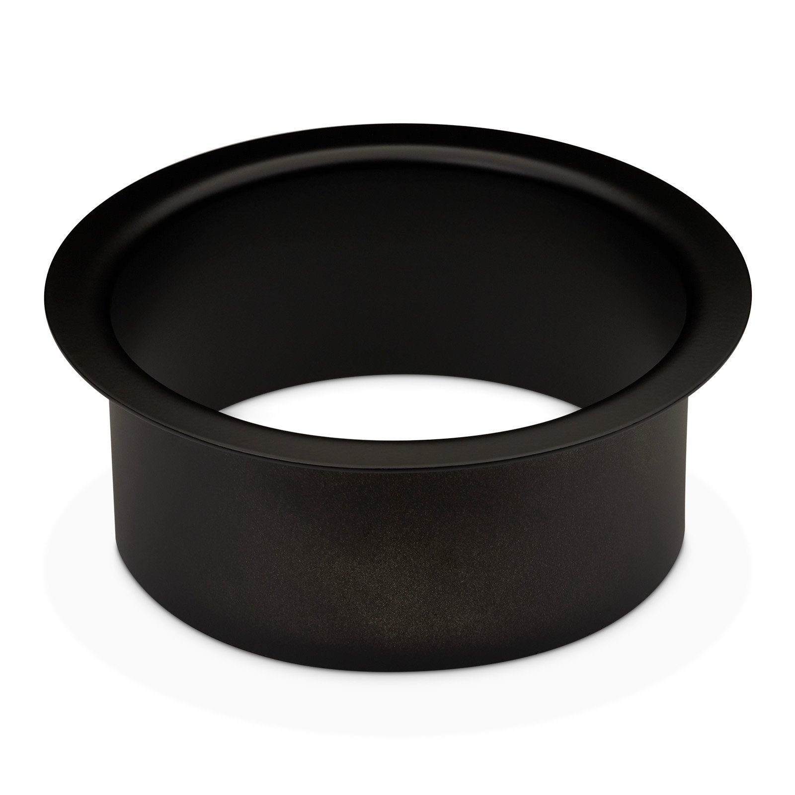 SO-TECH® Möbelbeschlag Durchwurfring Edelstahl schwarz lackiert, Durchm. 180 oder 210 mm, zum Einbau in Waschtisch- oder Arbeitsplatten
